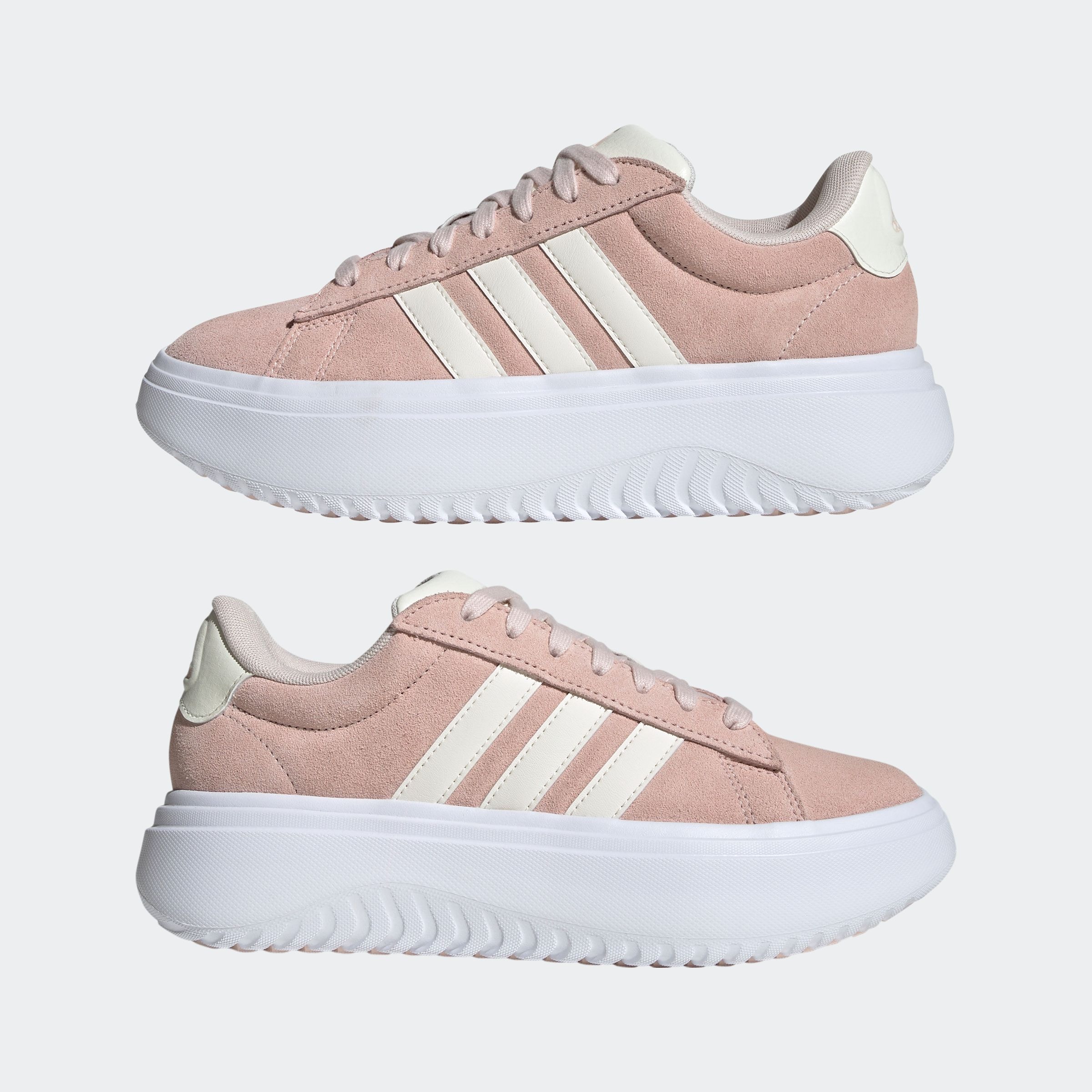 adidas Sportswear Sneaker »GRAND COURT PLATFORM«, Design auf den Spuren des adidas Superstar
