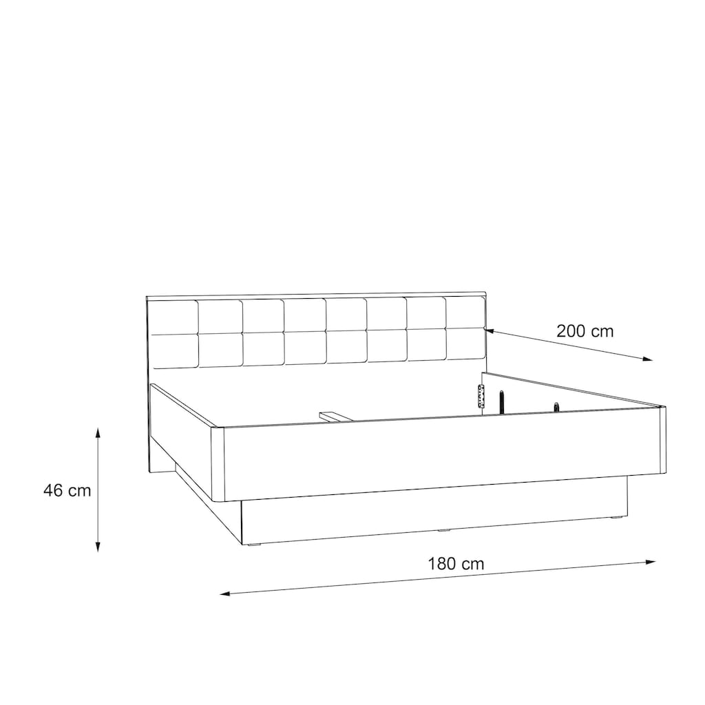 FORTE Futonbett »Clif«