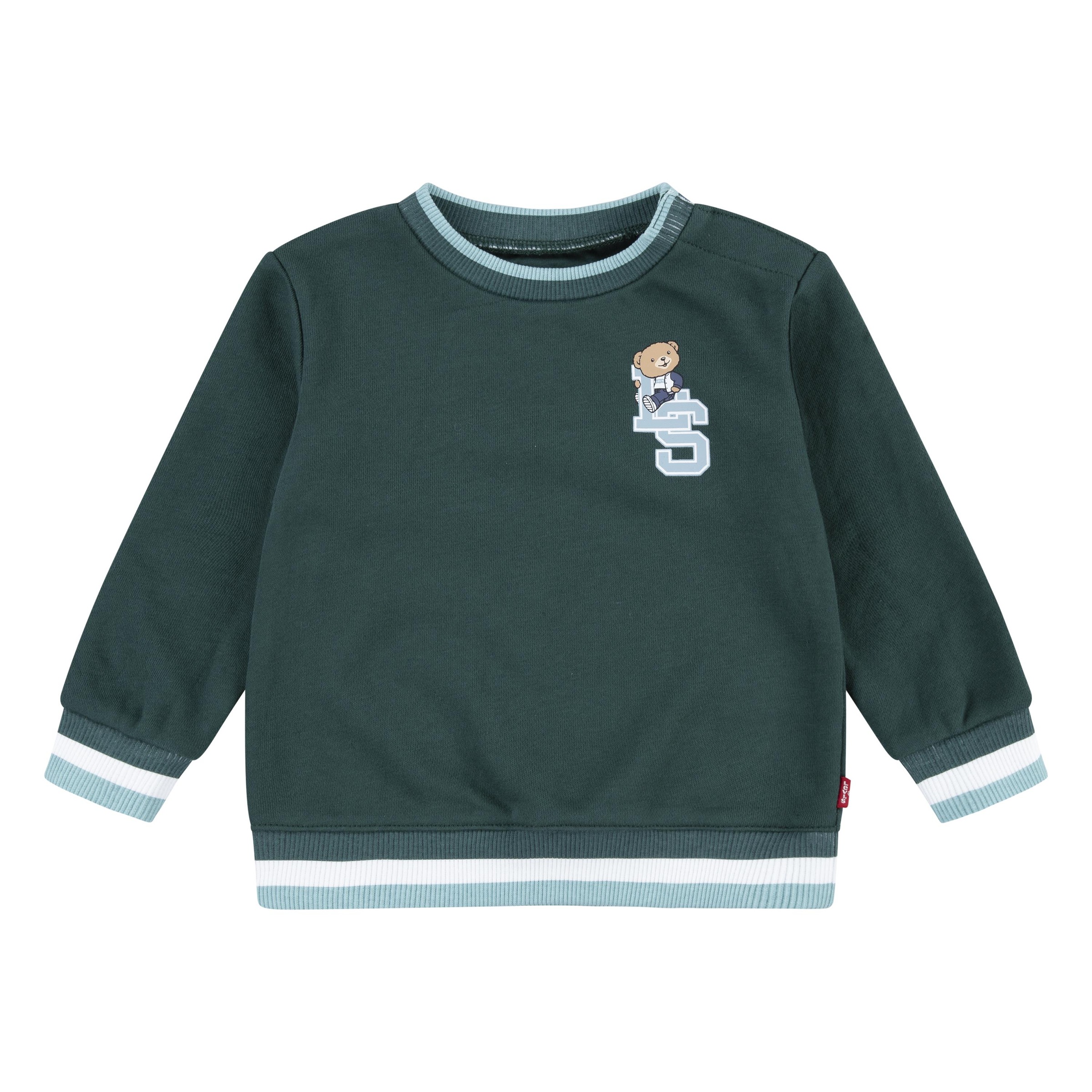 Levi's® Kids Sweatshirt »LVB VARSITY LEVI TIPPED CREW«, mit Bärchenprint, for Boys