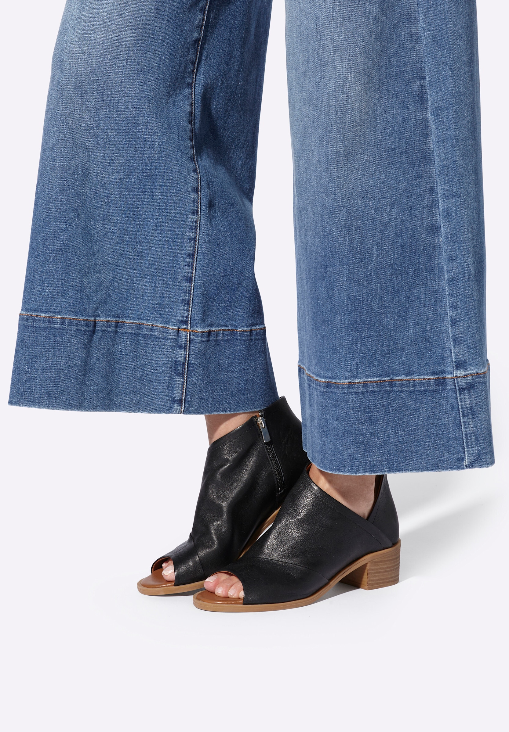 heine 5-Pocket-Jeans »Push-up-Jeans 5-Pocket-Jeans im Culotte-Schnitt«