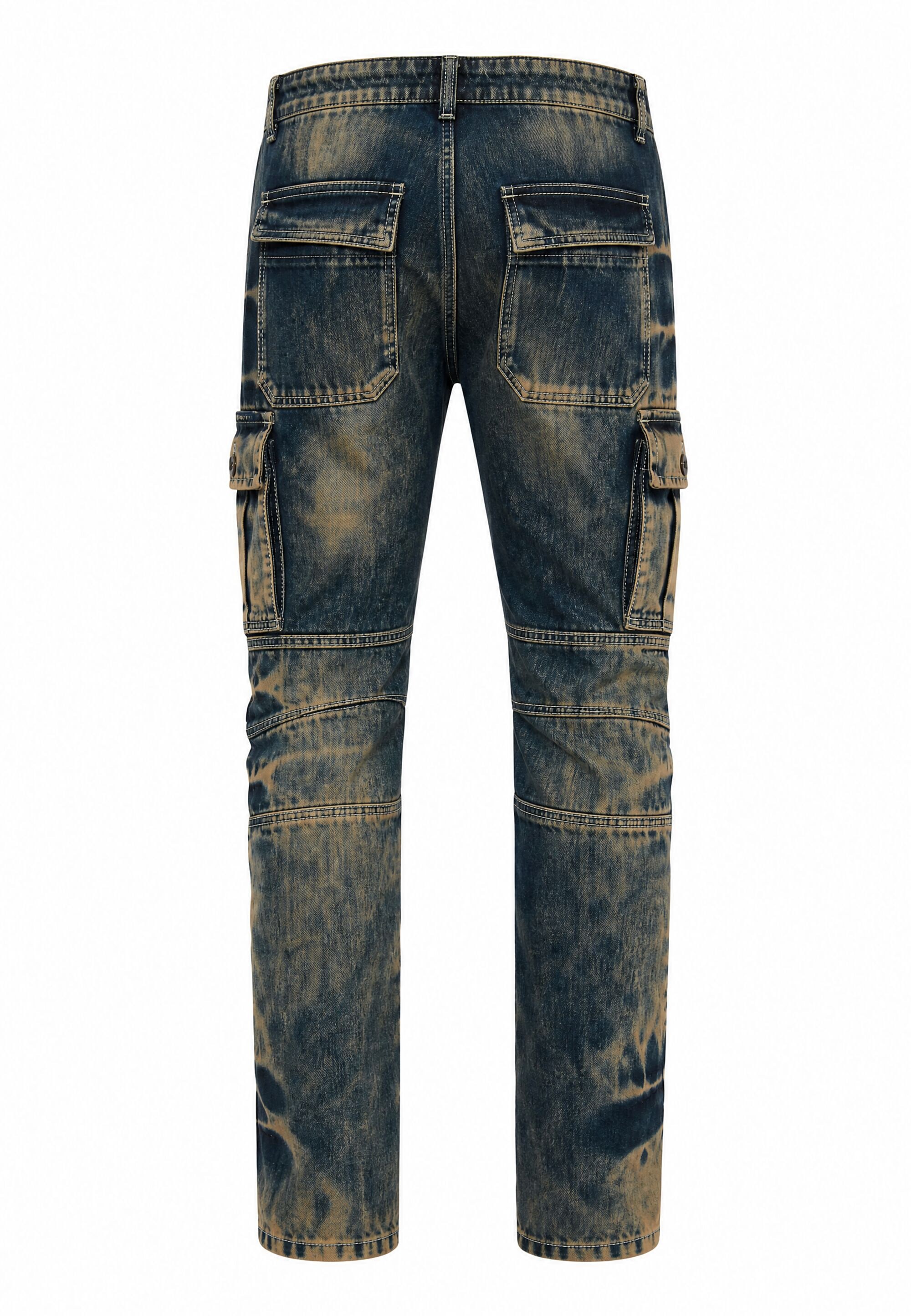 Cipo & Baxx Cargojeans »CD918« im Cargo-Style