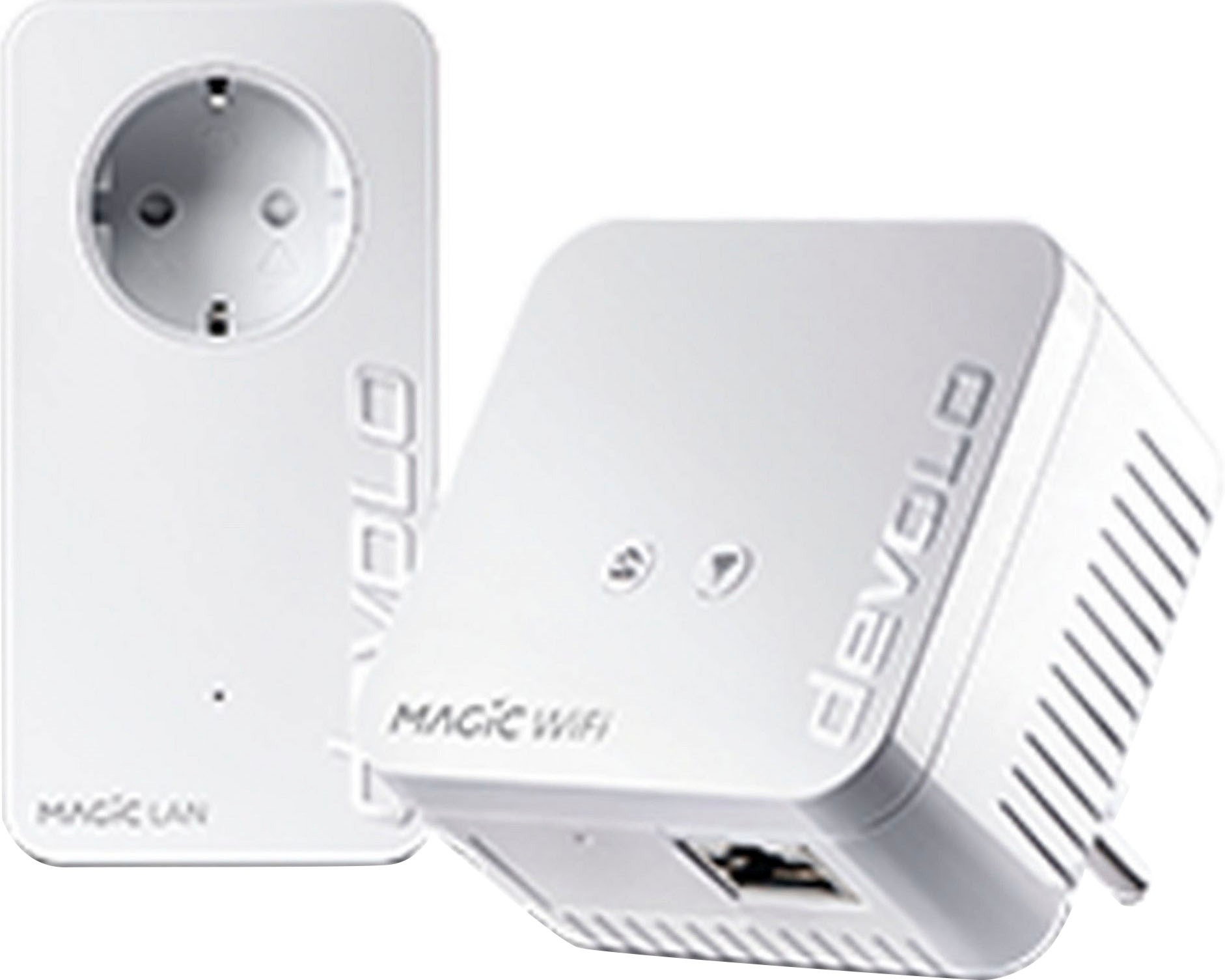 DEVOLO WLAN-Router »Magic 1 WiFi mini Starter Kit (1200Mbit, G.hn, Powerline + WLAN, Mesh)«