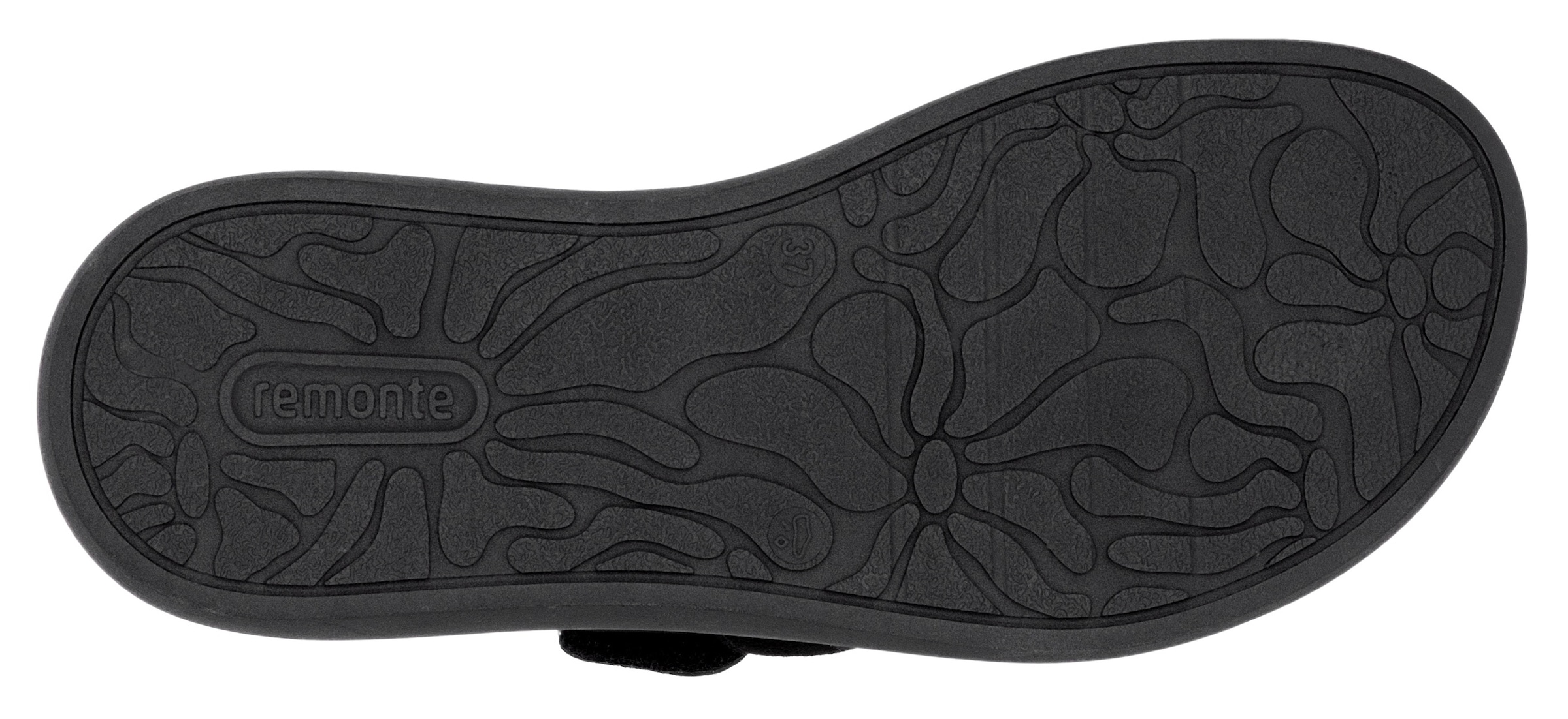 Remonte Pantolette, Sommerschuh, Schlupfschuh, Komfortschuh mit großer Zierschnalle