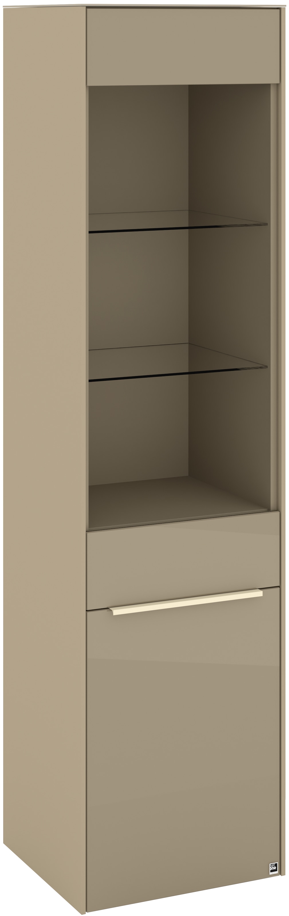 set one by Musterring Standvitrine »Reno« 1 Stk. tlg. Mit Gleitern und in verschiedenen Farben erhältlich