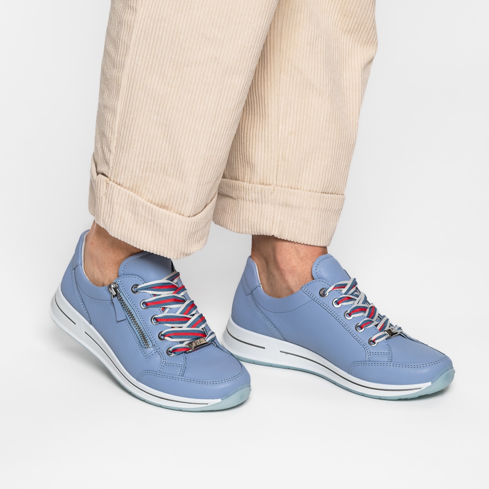 Ara Keilsneaker »OSAKA«  Freizeitschuh, Halbschuh, Schnürer in Komfortweite H (=sehr weit)