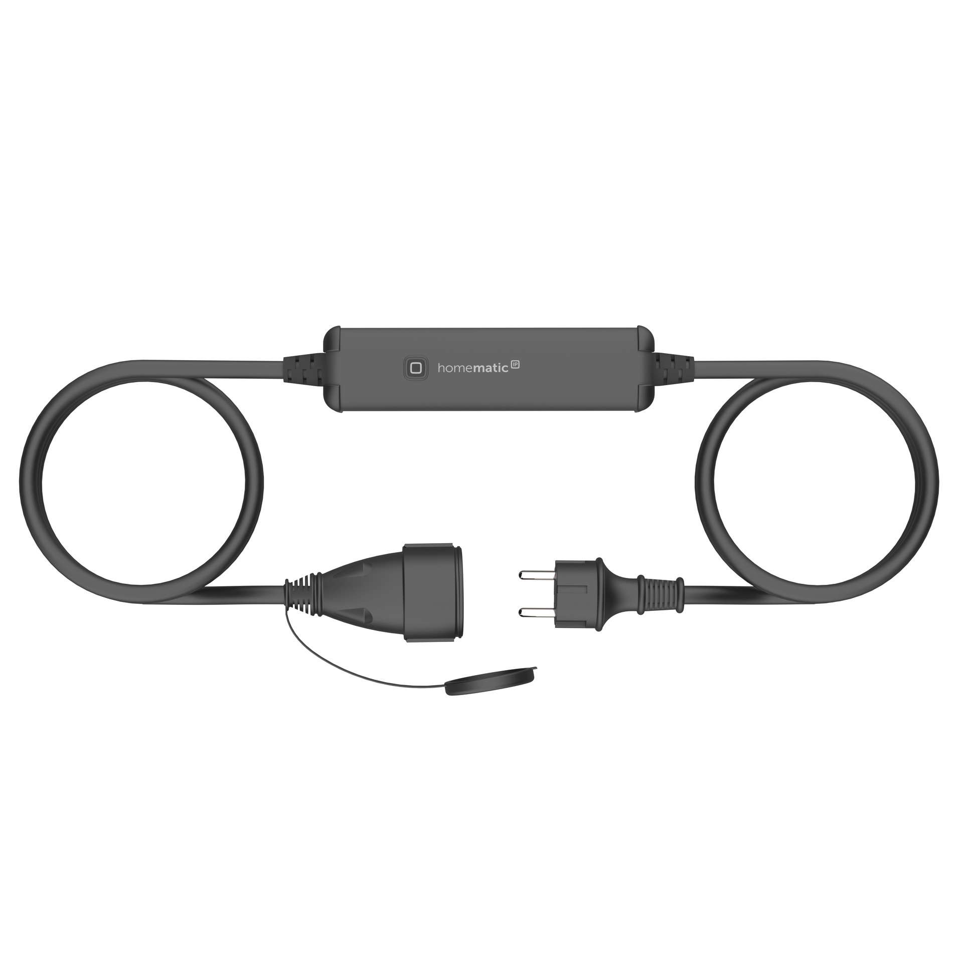 Homematic IP Smart-Home-Zubehör »Schalt-Mess-Kabel – außen / Smarte Außensteckdose mit Messfunktion«
