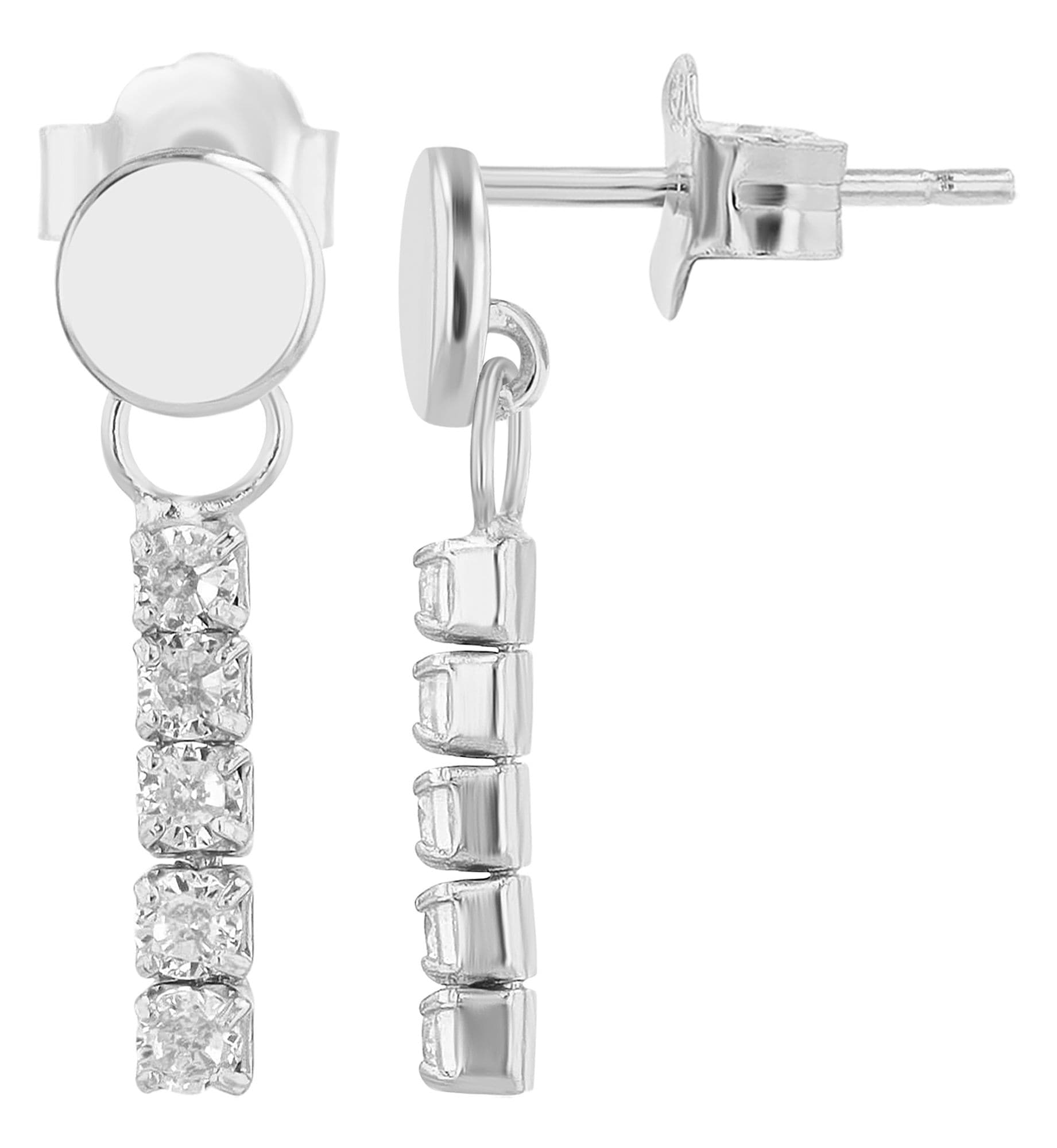 Adelia´s Kettenanhänger »Damen Anhänger aus 925 Silber mit Zirkonia«