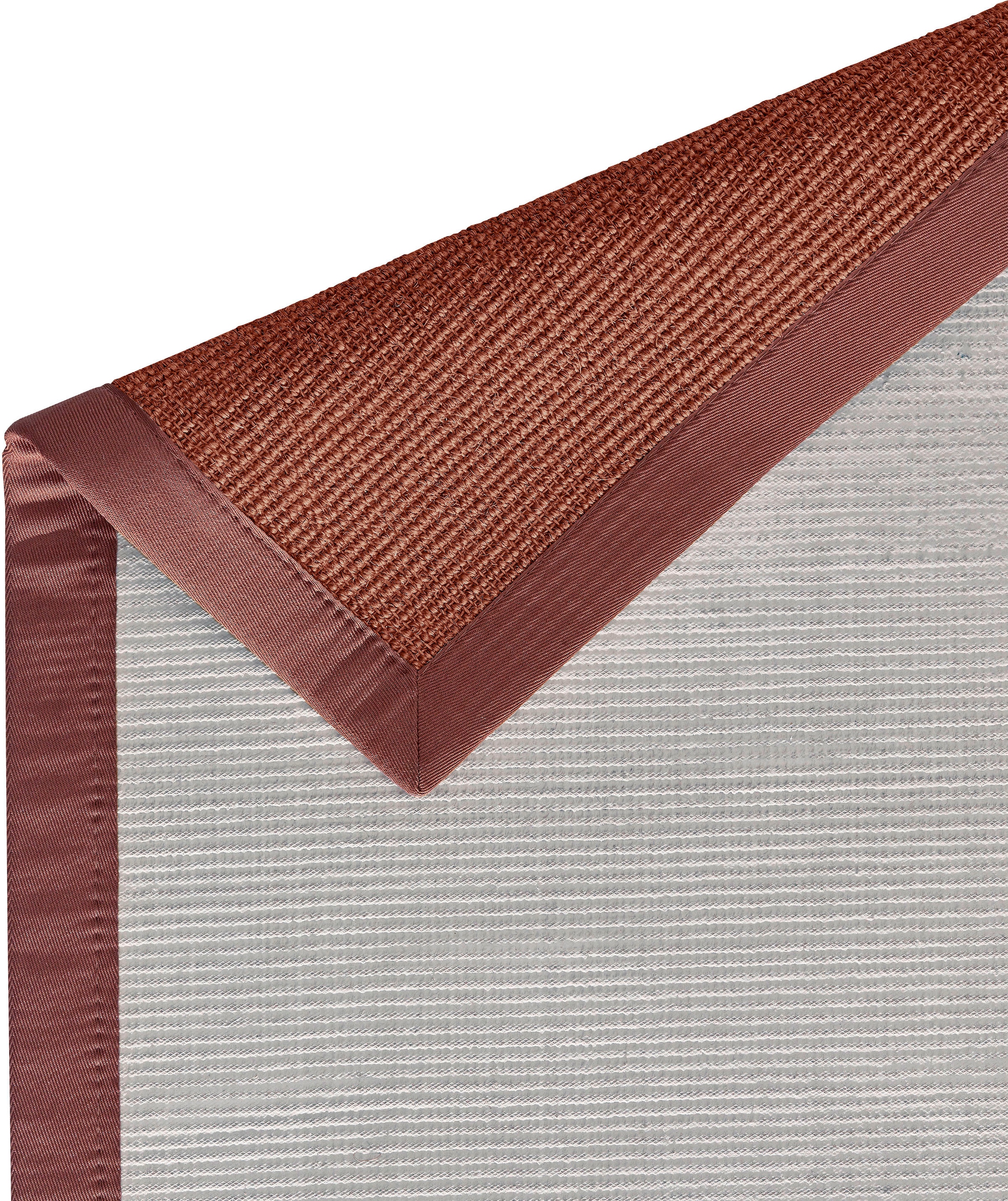 Dekowe Sisalteppich »Mara S2 mit Bordüre« rechteckig 5 mm Höhe Flachgewebe, Material: 100% Sisal, Wohnzimmer, Kundenliebling