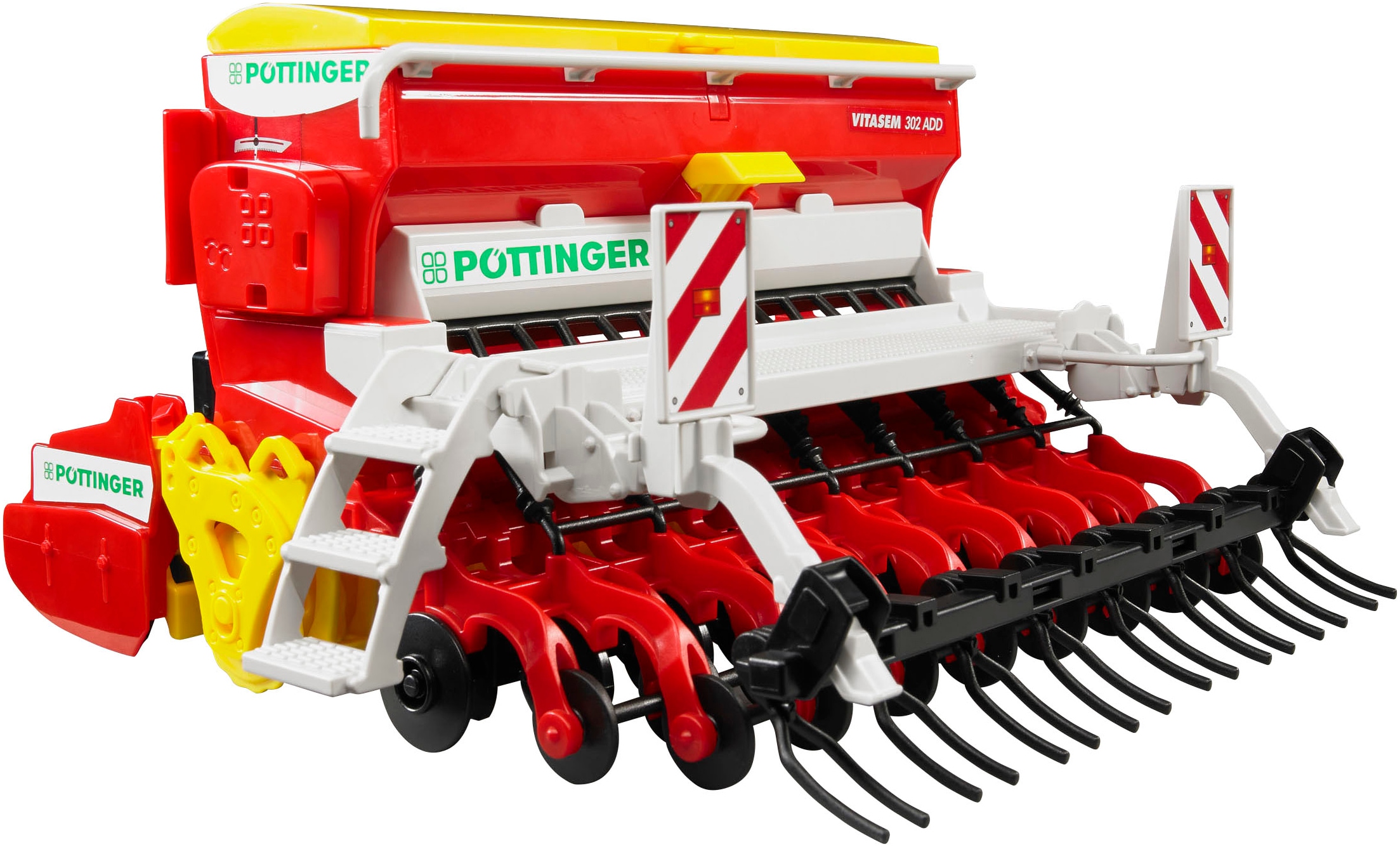 Bruder® Spielzeug-Landmaschine »Pöttinger Vitasem 302ADD Kreiselegge-Sämaschine (02347)« Made in Europe