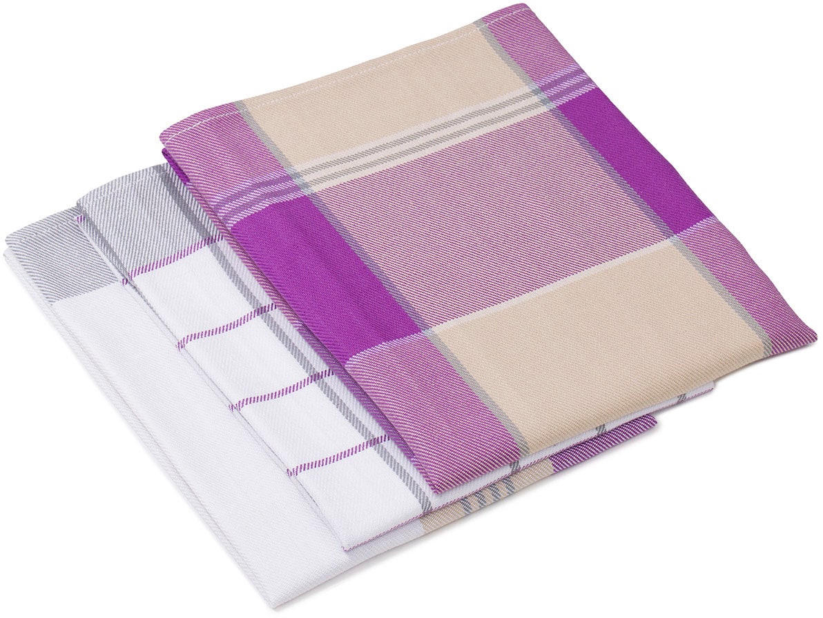 Gözze Geschirrtuch »Geschirrtücher, Des. 60058« Maß: 50 x 70 cm, Set: 2x kariert und 1x gestreift