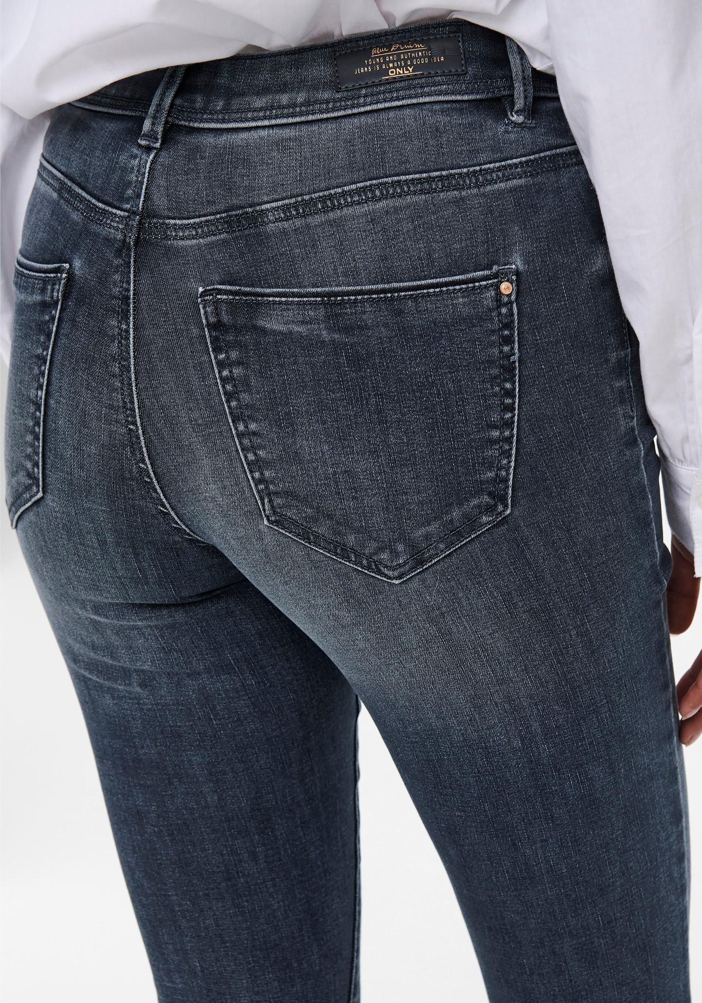 ONLY Skinny-fit-Jeans »ONLWAUW LIFE MID SK DNM«