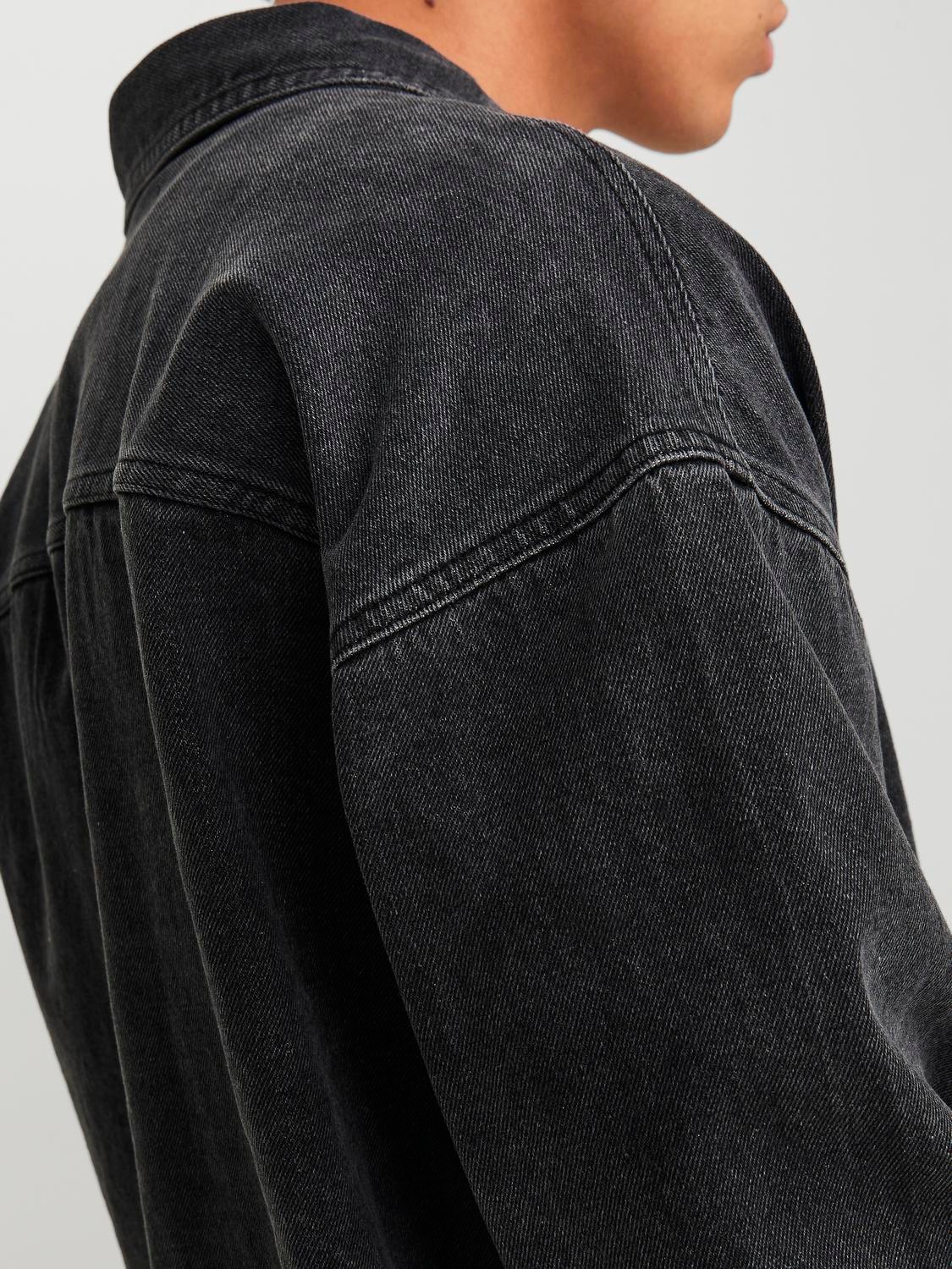 Jack & Jones Langarmhemd »JORSANTORINI DENIM OVERSHIRT LS SN«
