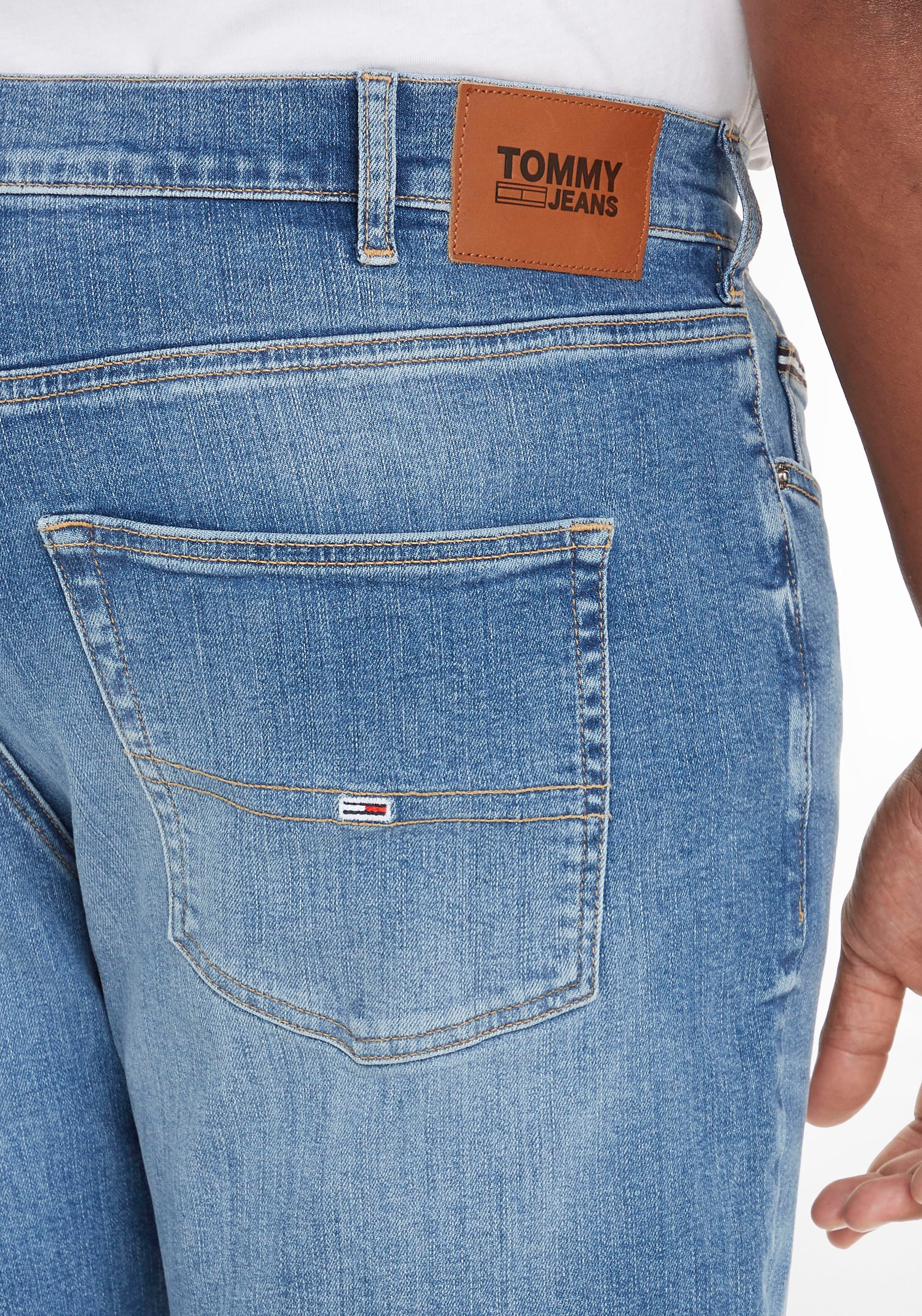 Tommy Jeans Plus Slim-fit-Jeans »SCANTON Online OTTO Jeans mit Tommy Shop CE«, Nieten PLUS im