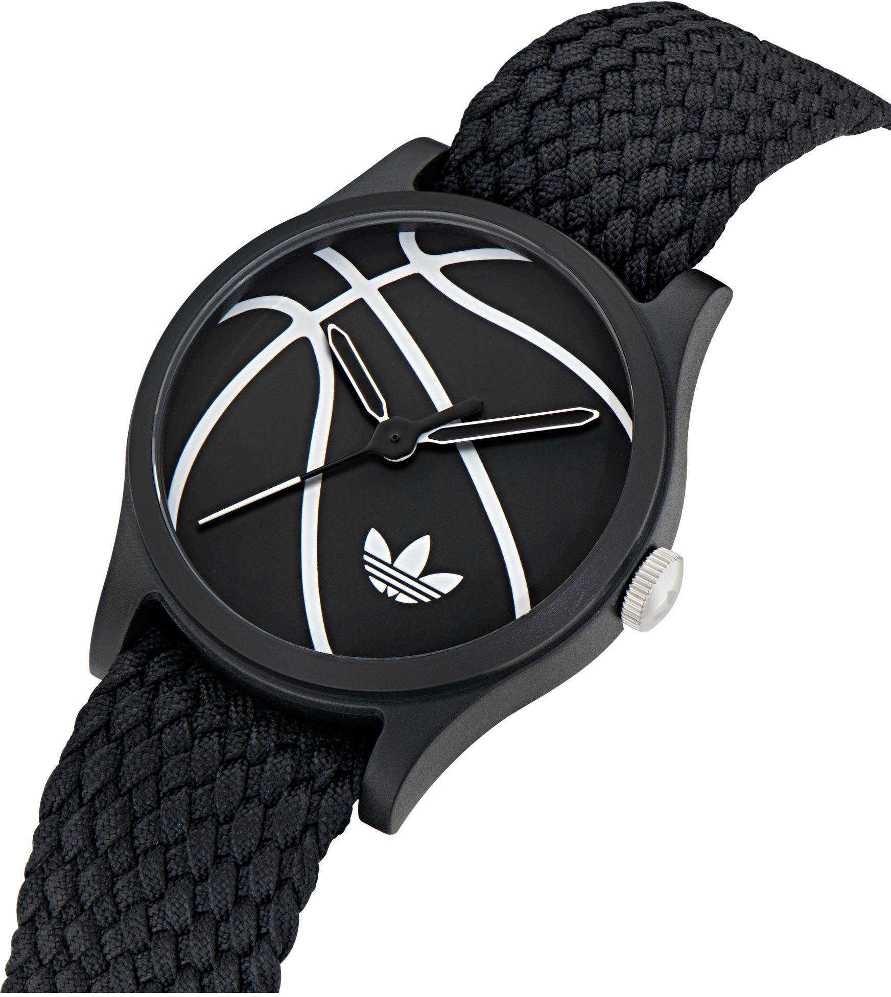 adidas Originals Quarzuhr »GAME ONE«, Armbanduhr, Herrenuhr, Damenuhr,Nylonarmband,wasserabweisend bis 5 bar