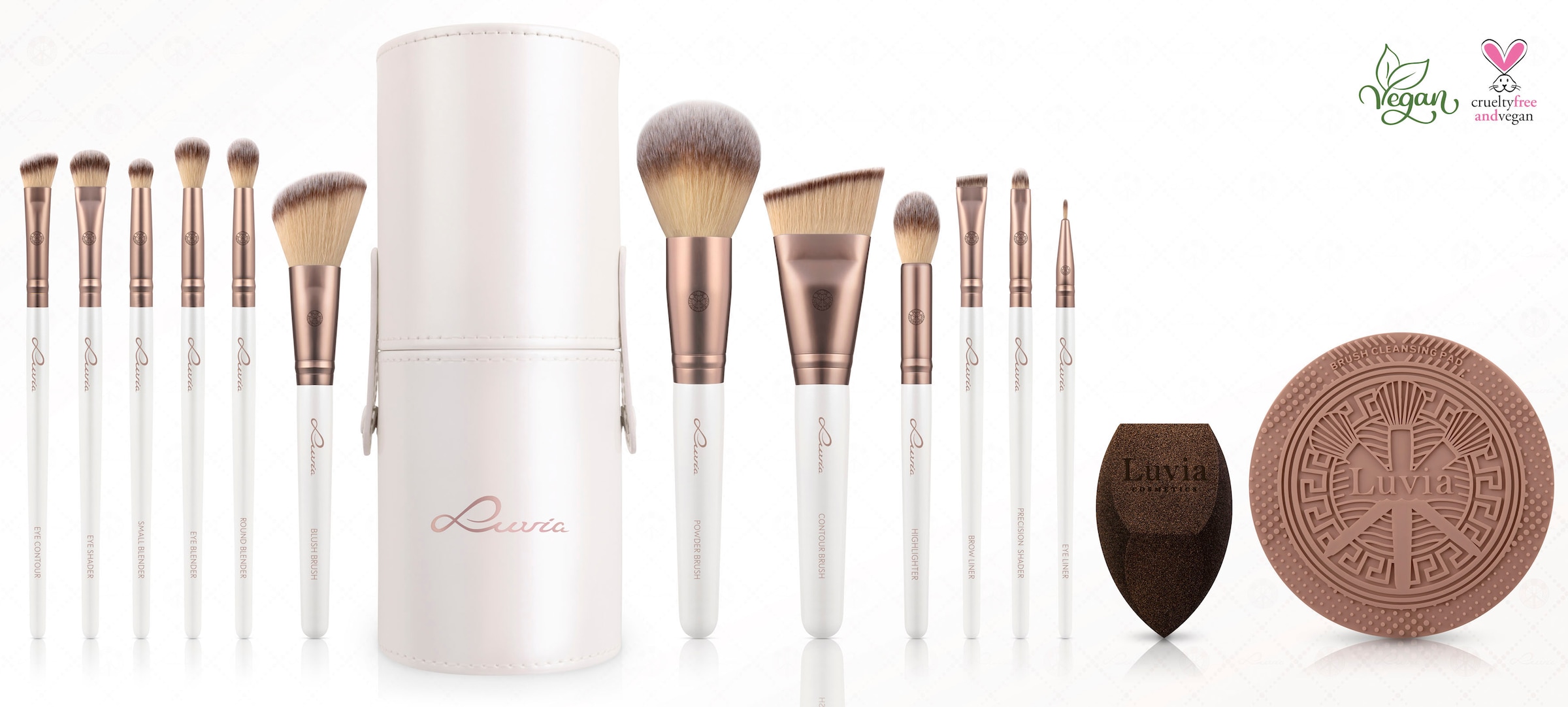 Luvia Cosmetics Pro«, bei OTTO Kosmetikpinsel-Set online tlg.) Vegan »Prime (15