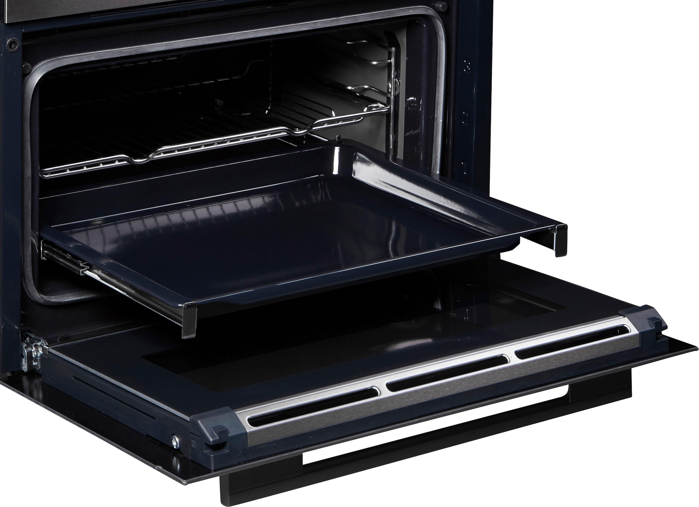 SIEMENS Dampfbackofen iQ700 »CS658GRS7«, mit 1-fach-Teleskopauszug, ecoClean Plus