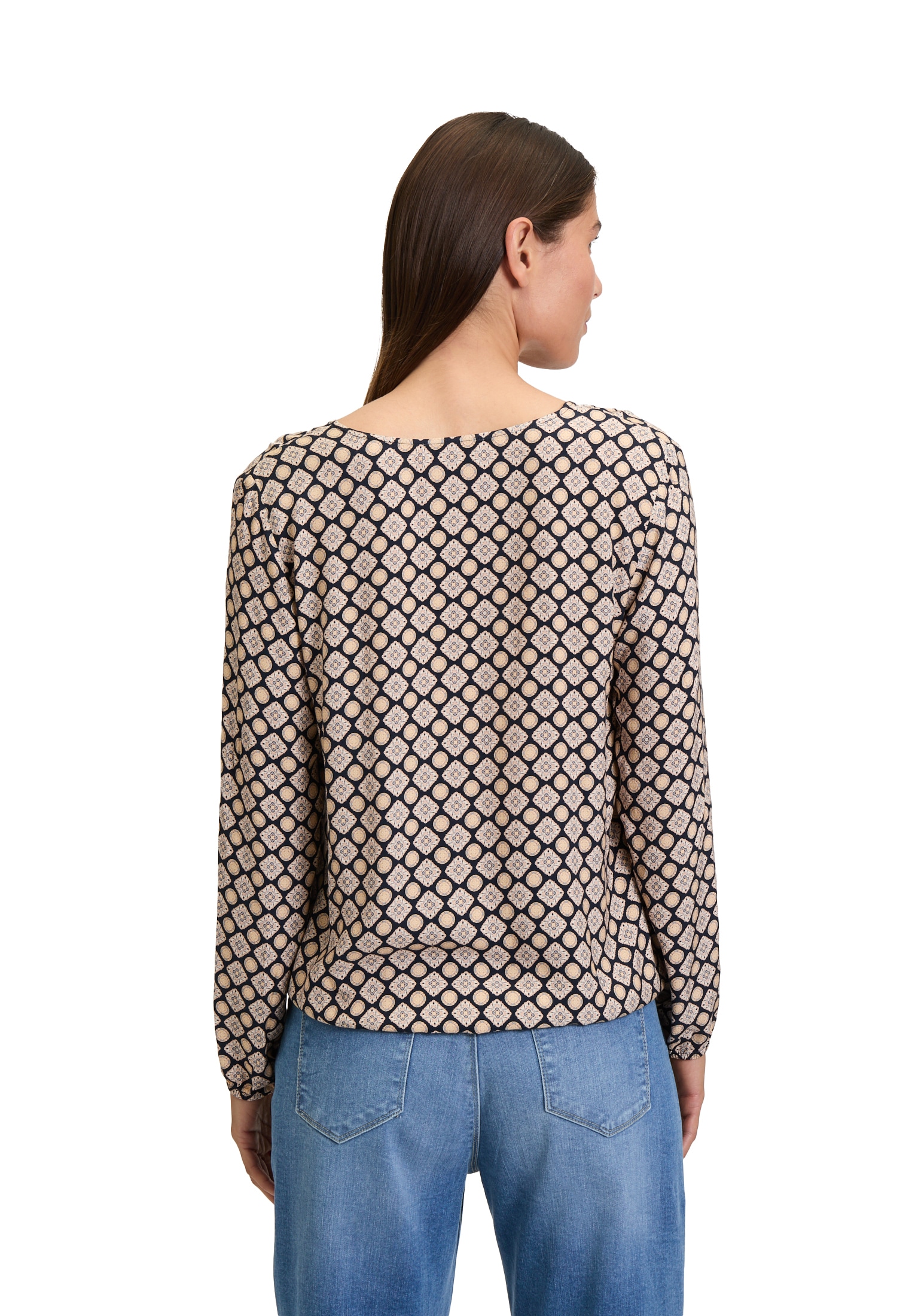 Cartoon Klassische Bluse »Blusenshirt mit Volant«
