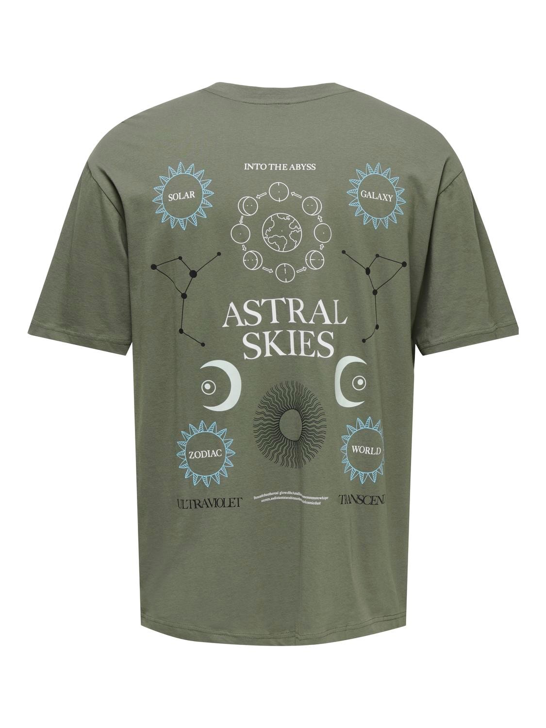 ONLY & SONS T-Shirt »ONSKEANE RLX SS PRINT TEE NOOS«
