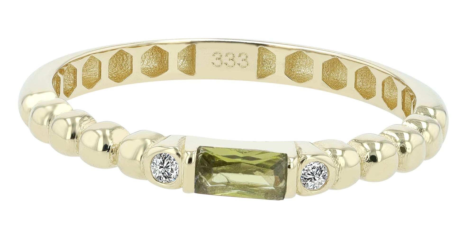 Adelia´s Fingerring »Adelia's Damen Ring aus 333 Gold mit Zirkonia«
