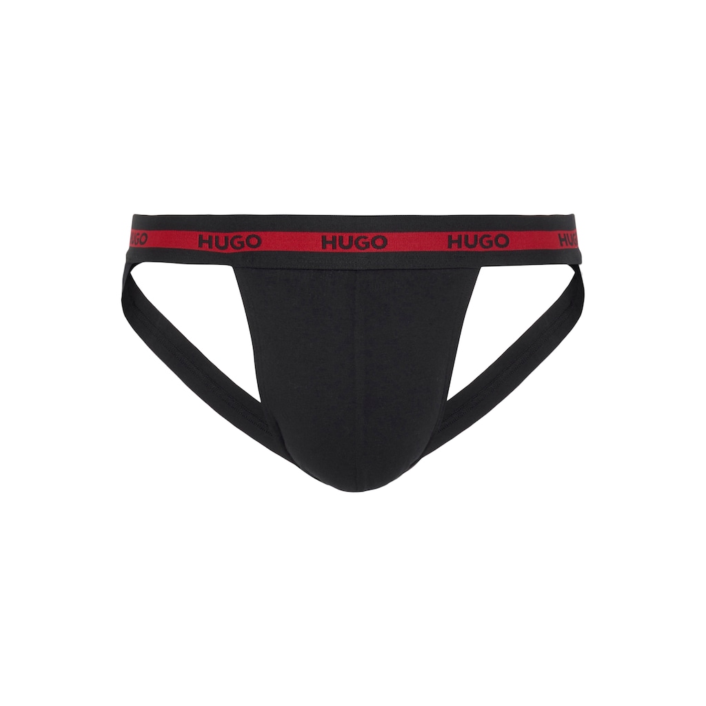 HUGO Underwear String »JOCKSTR TRIPL PLANET«, (3 St.)