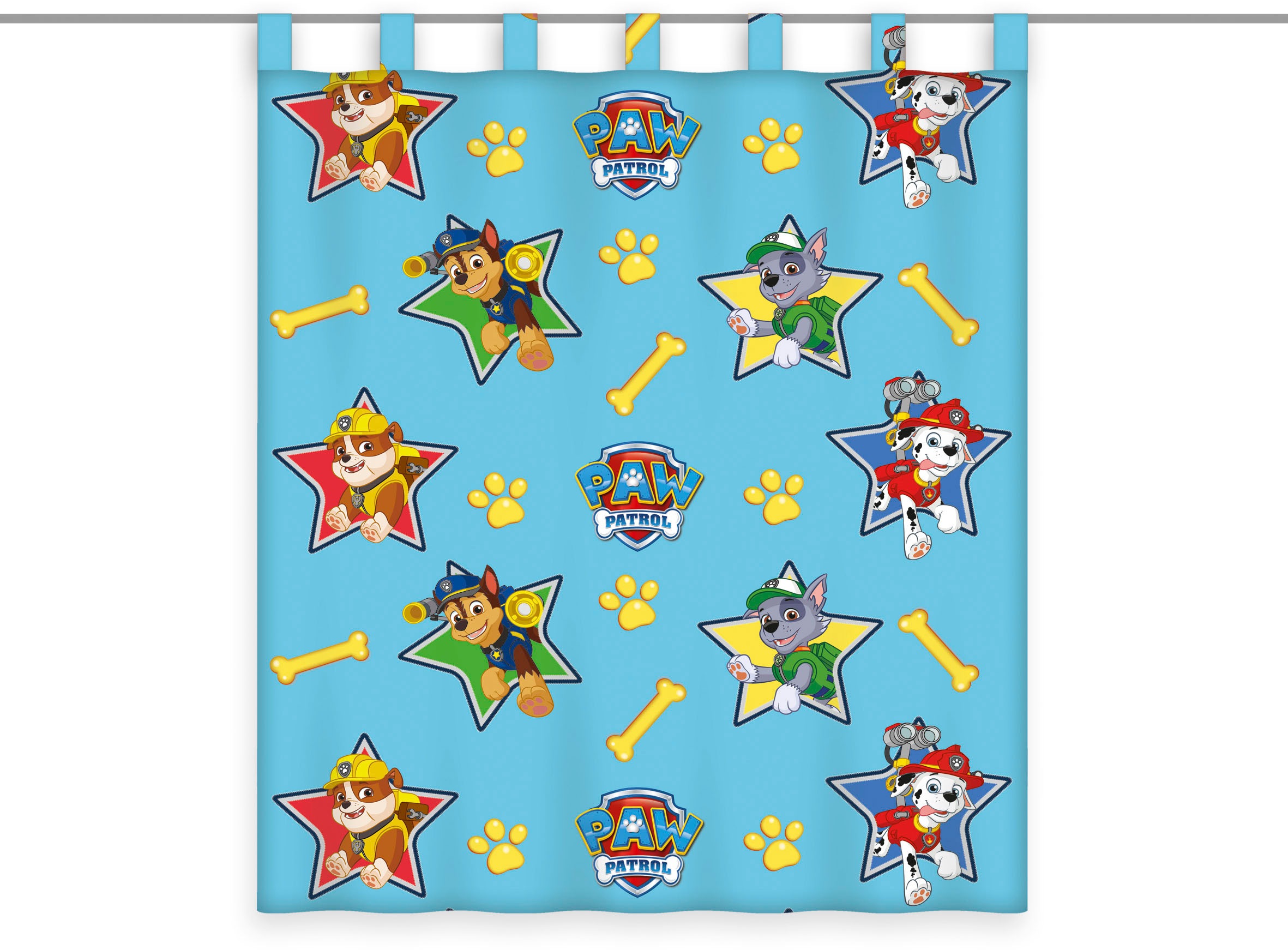 PAW PATROL Vorhang »Paw Patrol Sterne«, (1 St.)