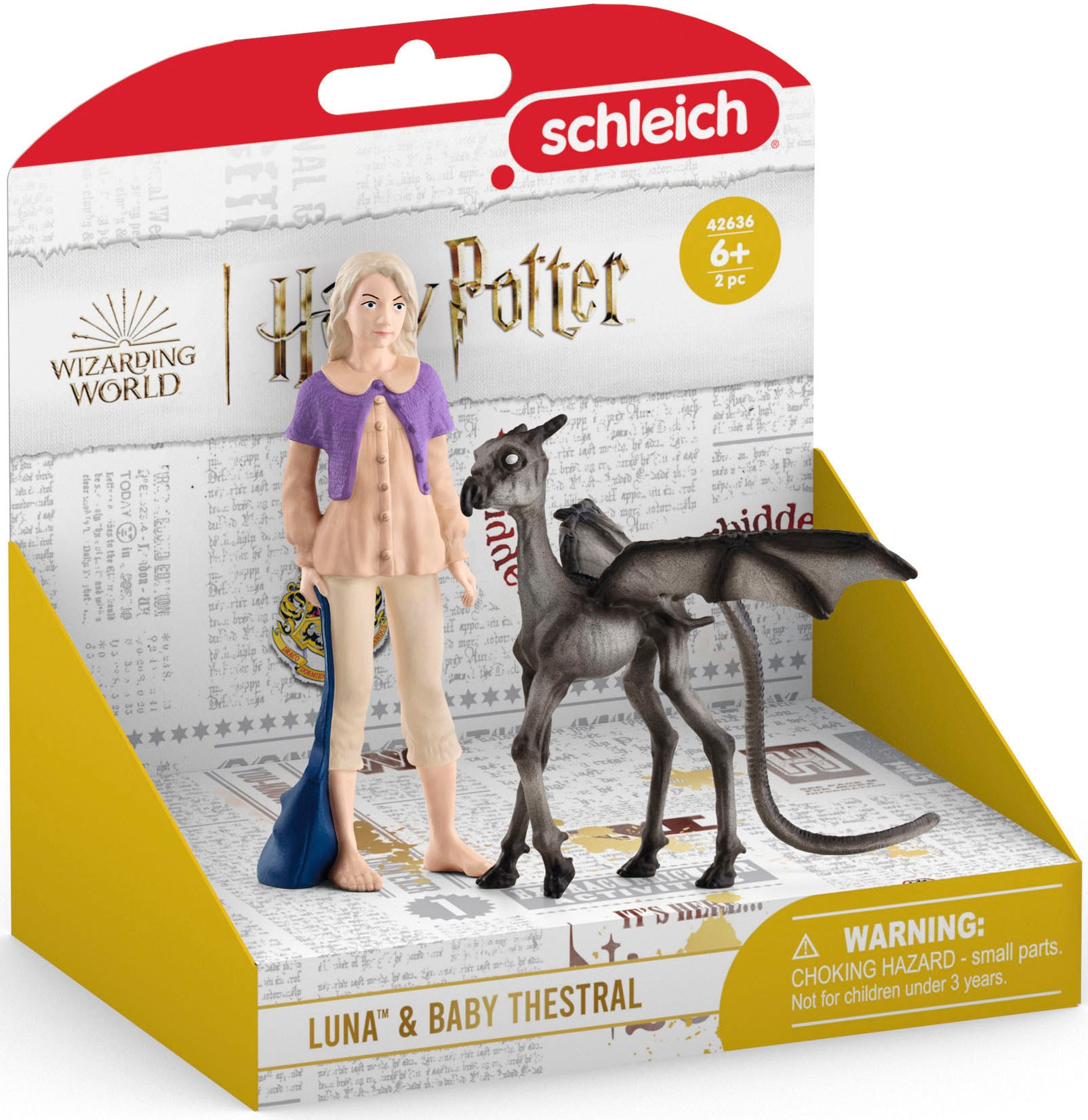 Schleich® Spielfigur »WIZARDING WORLD, Harry Potter™, Luna™ & Thestral (42636)«, Made in Europe