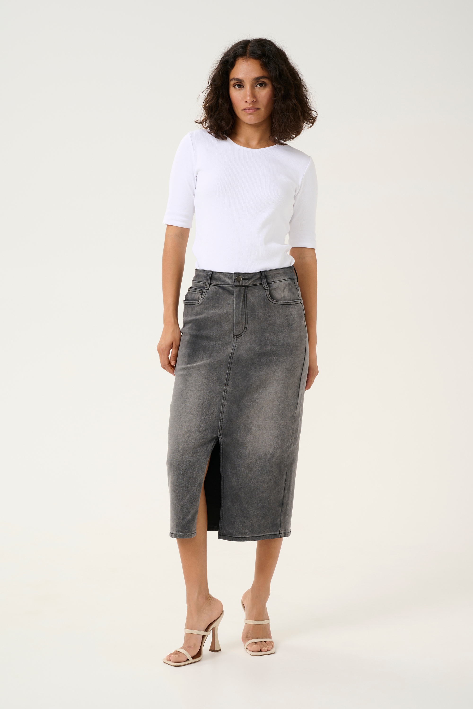 KAFFE Jeansrock »Denimrock KAsinem«