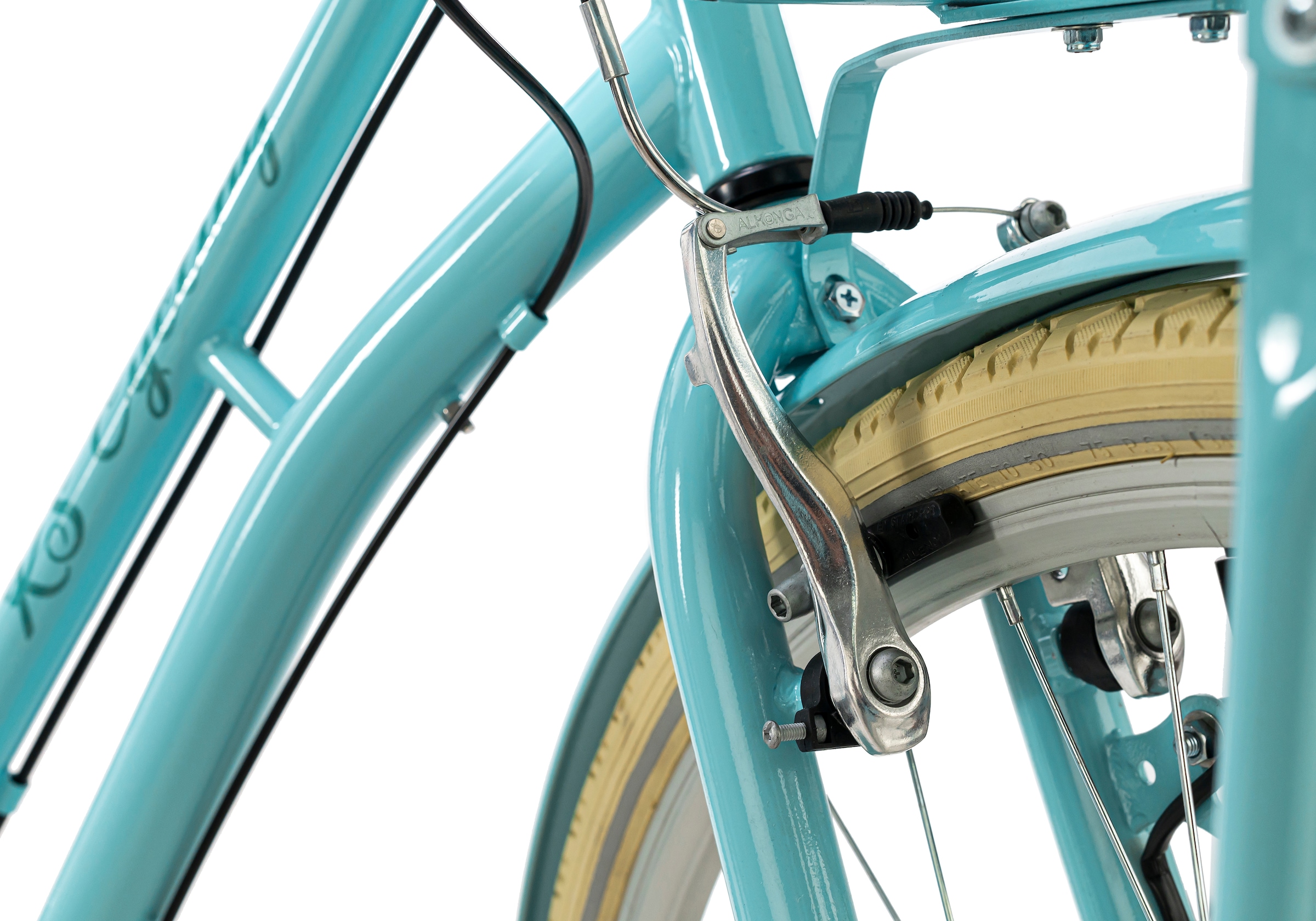 KS Cycling Cityrad »Swan«, 6 Gang, Shimano, Tourney Schaltwerk, Kettenschaltung, für Damen, Kettenschaltung