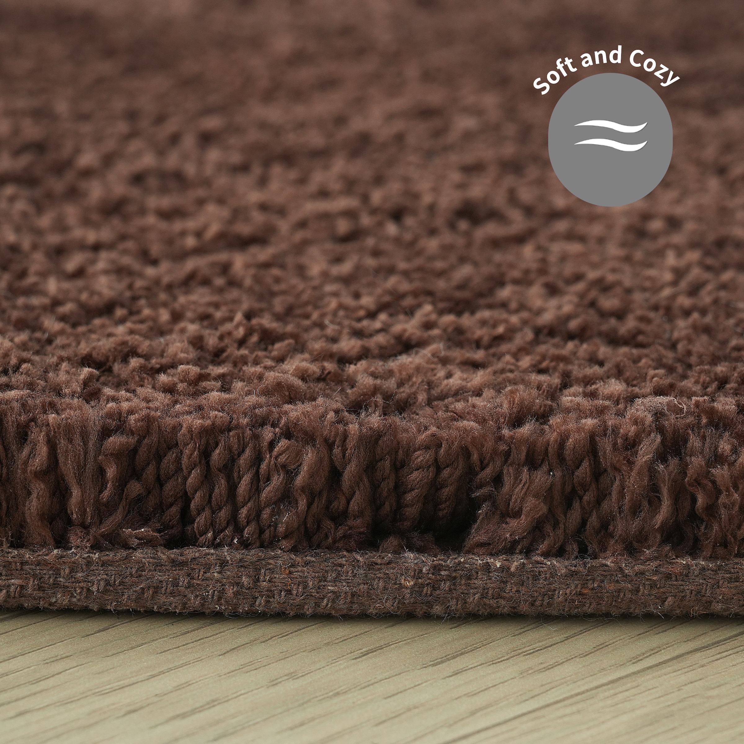 LeGer Home by Lena Gercke Hochflor-Teppich »Halrum, einfarbig, besondere Form, modern«, U-förmig, 25 mm Höhe, organische Form, bean shape, kuschelig, Wohnzimmer, Schlafzimmer