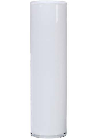 Bodenvase »Blumenvase aus Glas«, (1 St.), zylindrische Form, Höhe ca. 69 cm