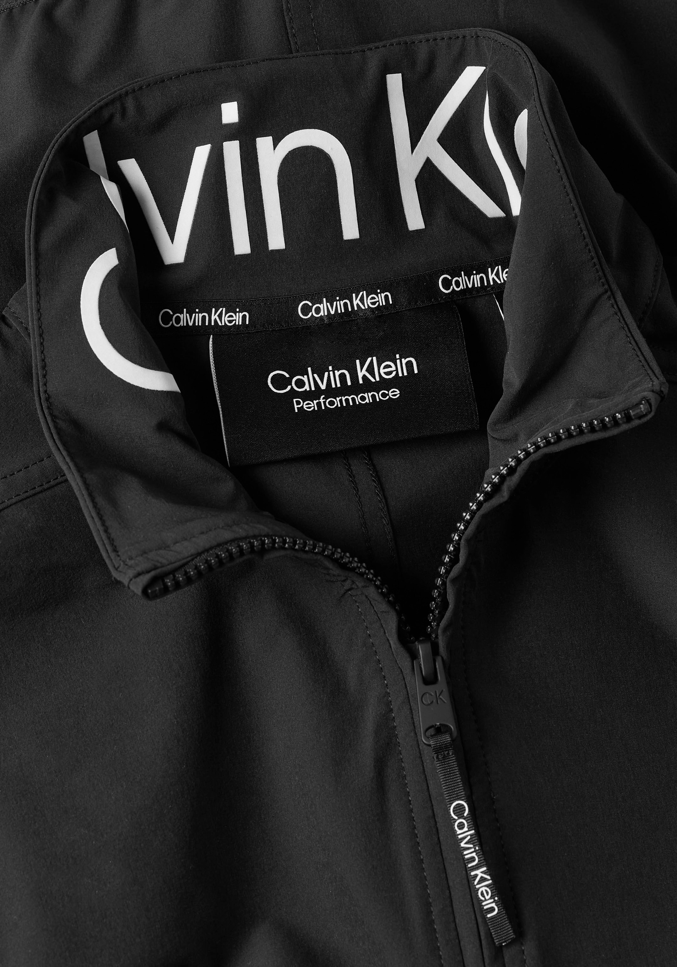 Calvin Klein Sport Outdoorjacke, mit hohem Stehkragen