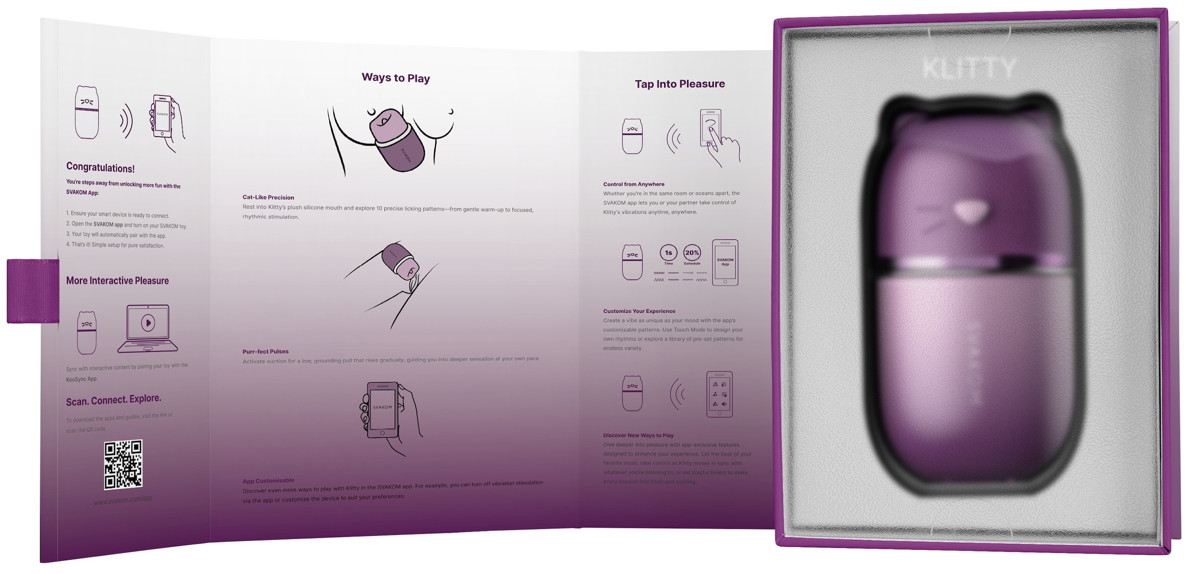 You2Toys Vibrator »Auflegevibrator Klitty«