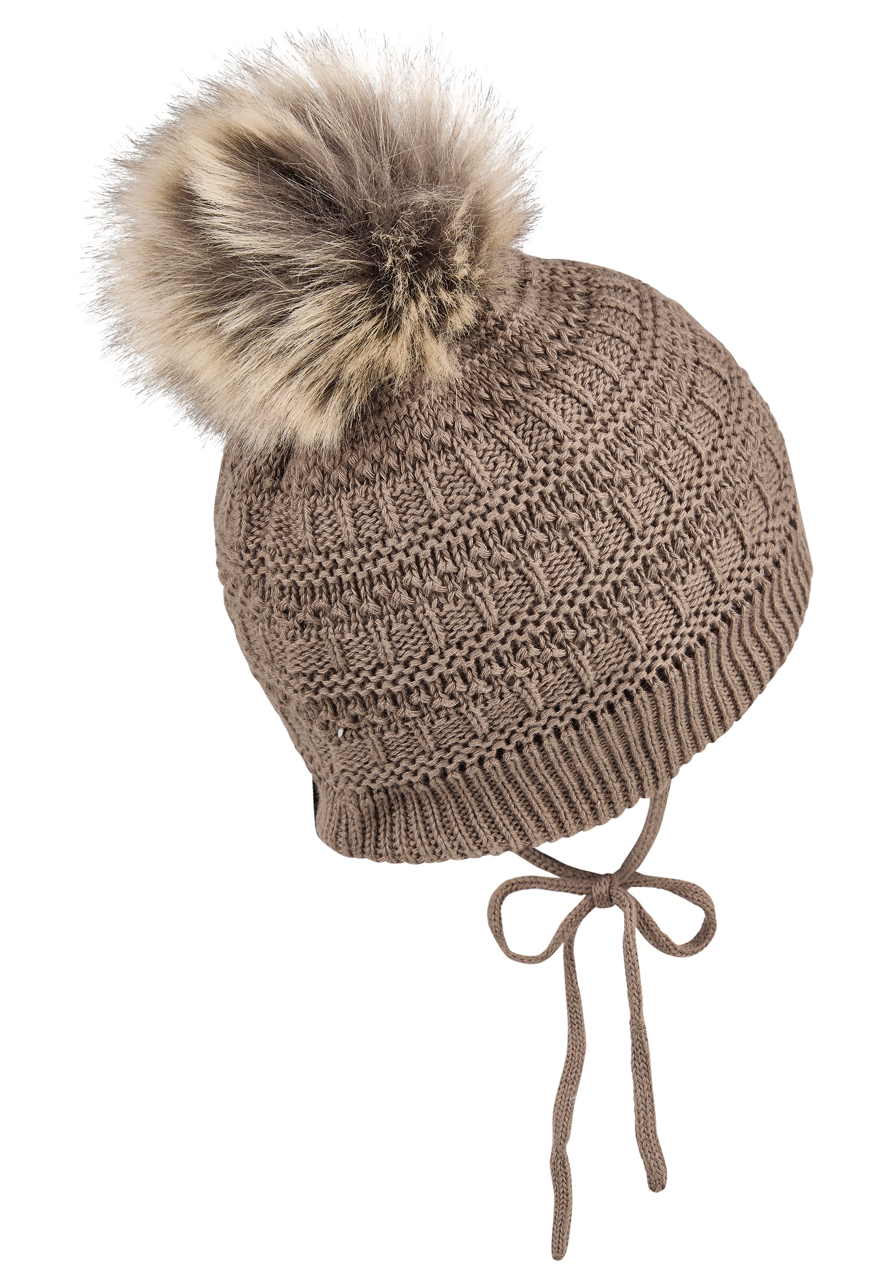 Sterntaler® Strickmütze »Strickmütze Pompon«