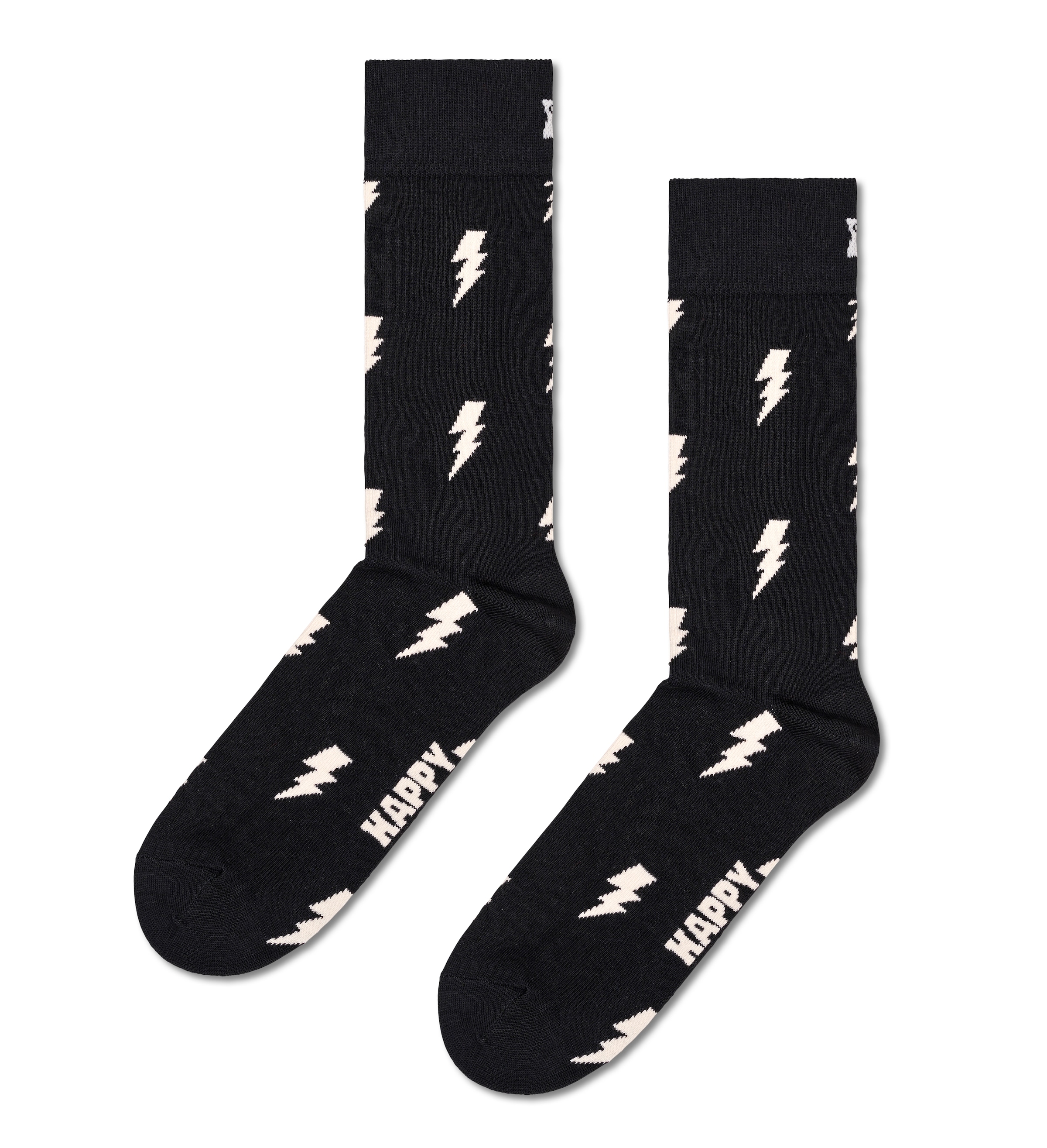 Happy Socks Langsocken, (Box, 2er-Pack), mit coolem Burger-Motiv