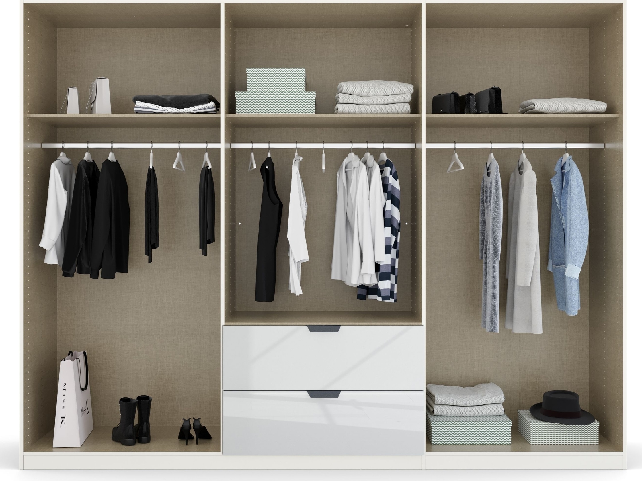 rauch Drehtürenschrank »Modern by Quadra Spin«