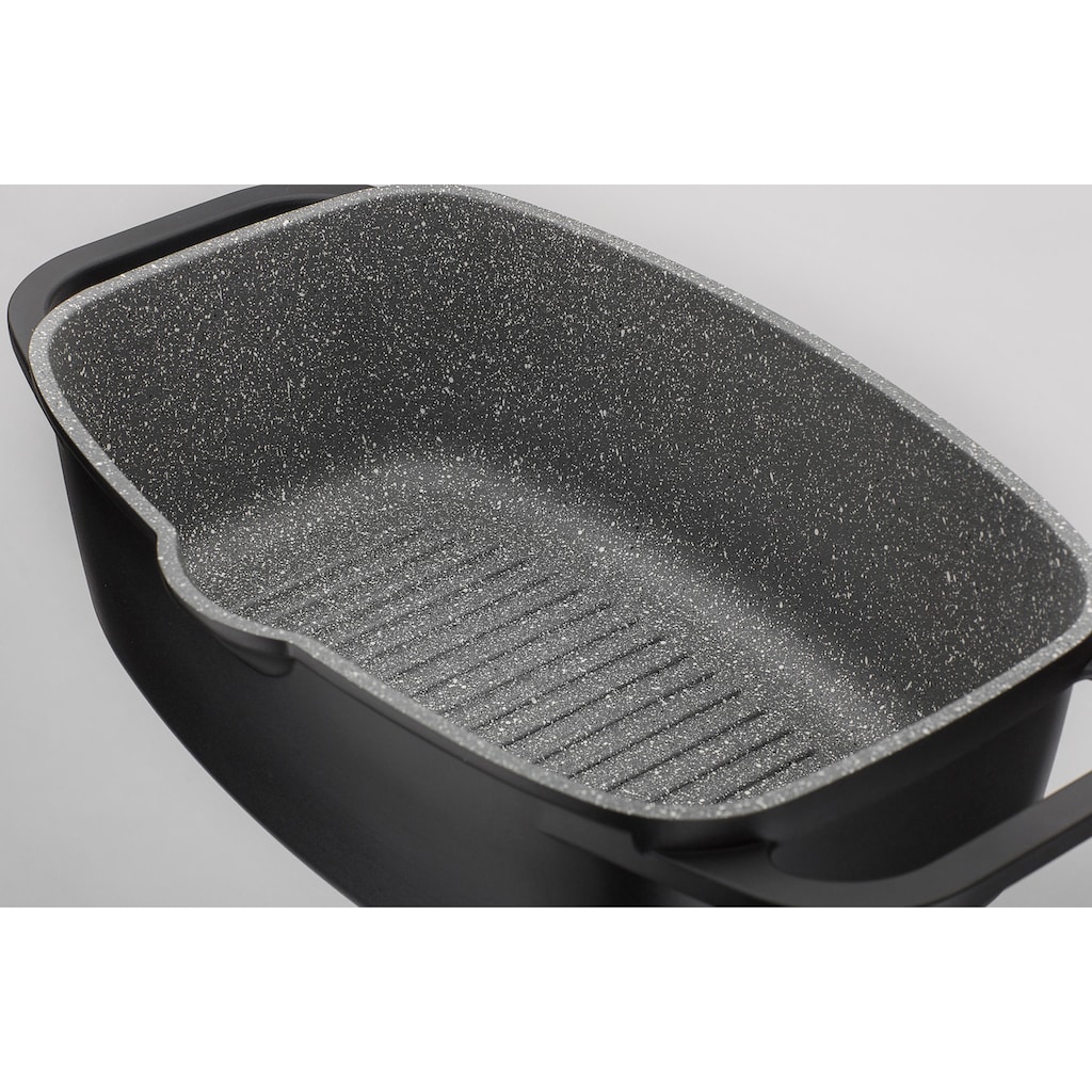 GSW Bräter »Gourmet Granit«, Aluminiumguss, (1 tlg.), Induktion, 6 Liter