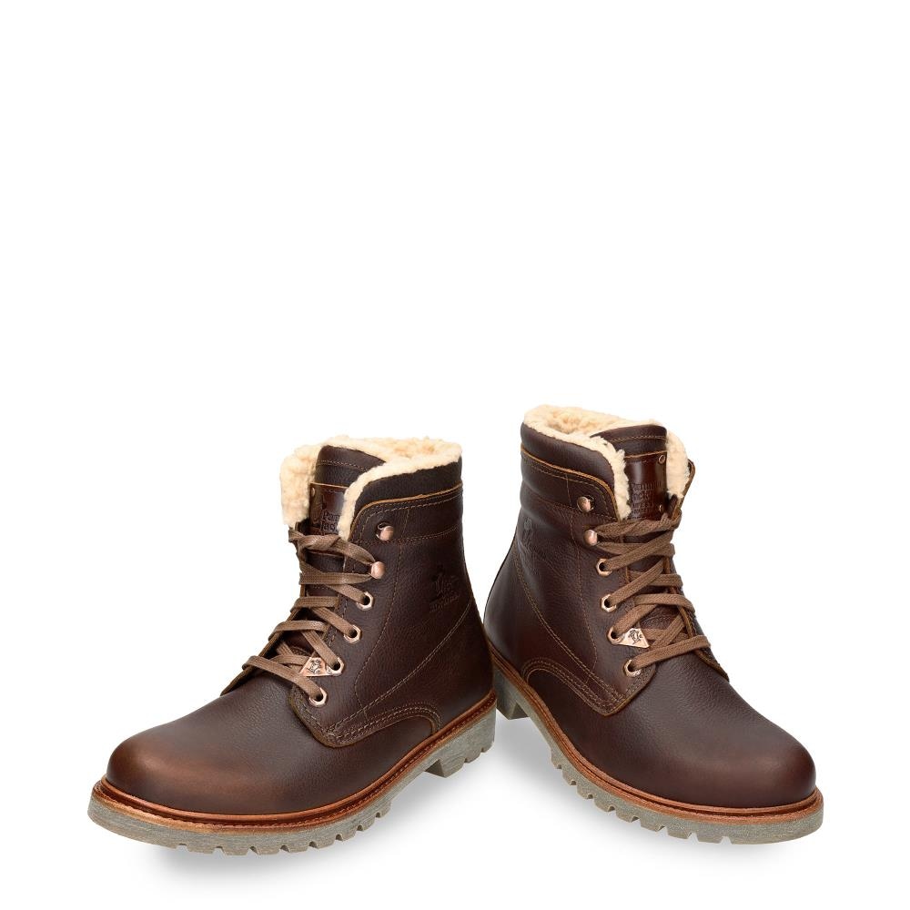 Panama Jack Schnürboots »P03 Aviator C23«, Schnürstiefel, Winterstiefel, Profilsohle, mit Waterproof-Ausstattung