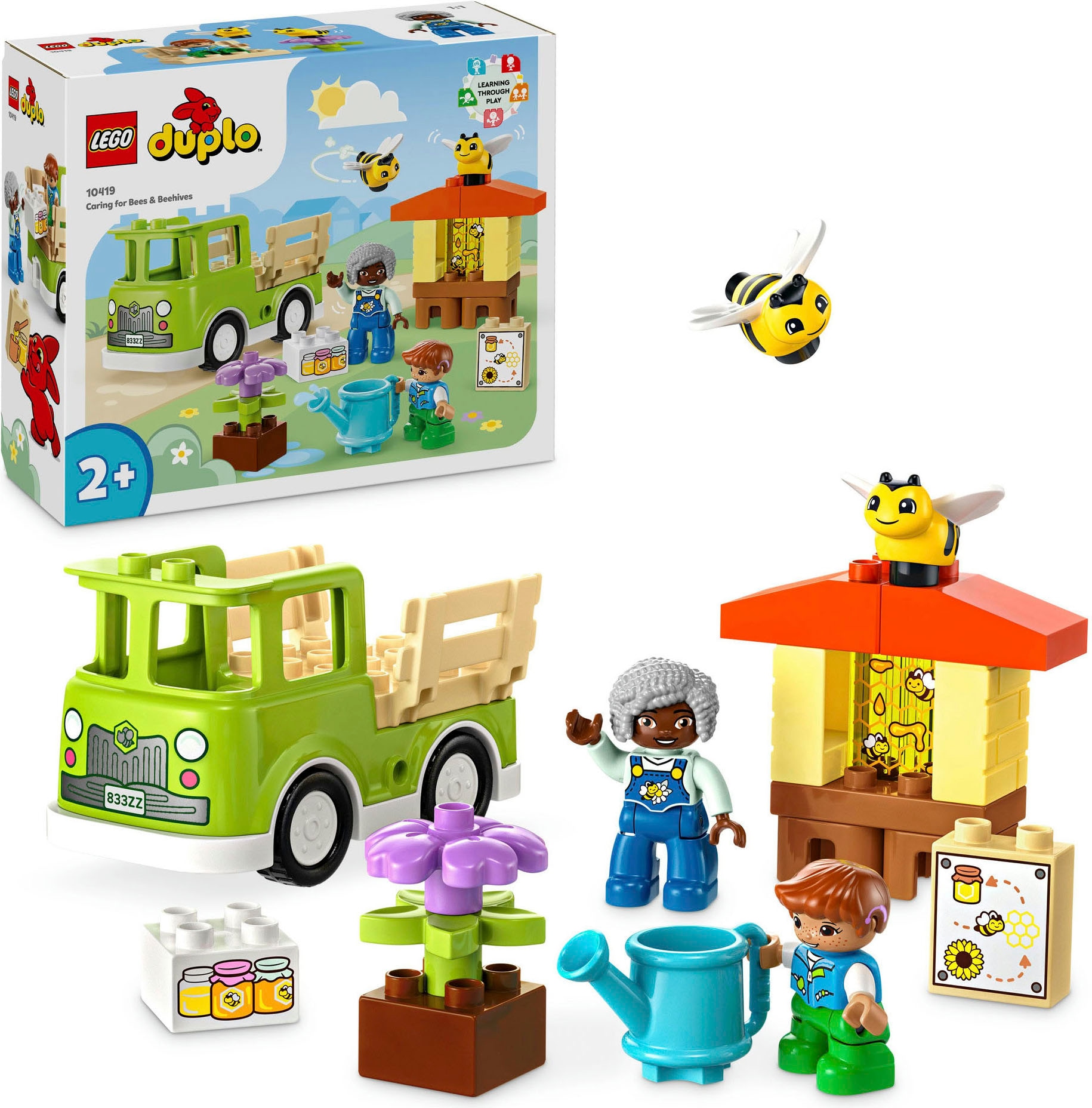 LEGO® Konstruktionsspielsteine »Imkerei und Bienenstöcke (10419), LEGO DUPLO  Town«, (22 St.), Made in Europe bestellen bei OTTO
