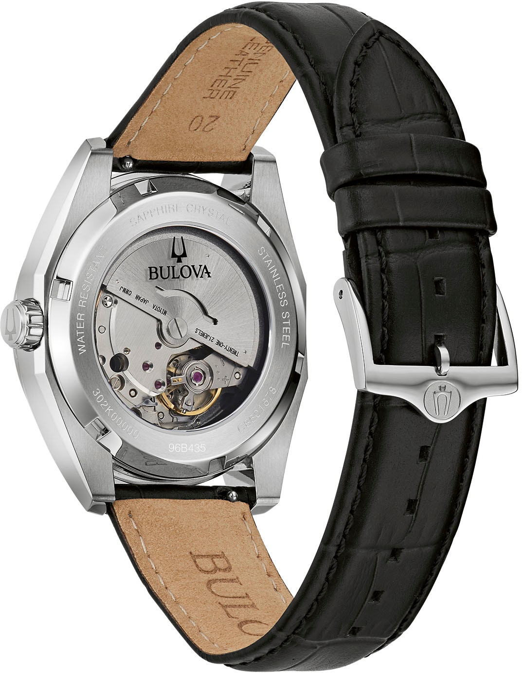 Bulova Automatikuhr »96B435«, Armbanduhr, Herrenuhr