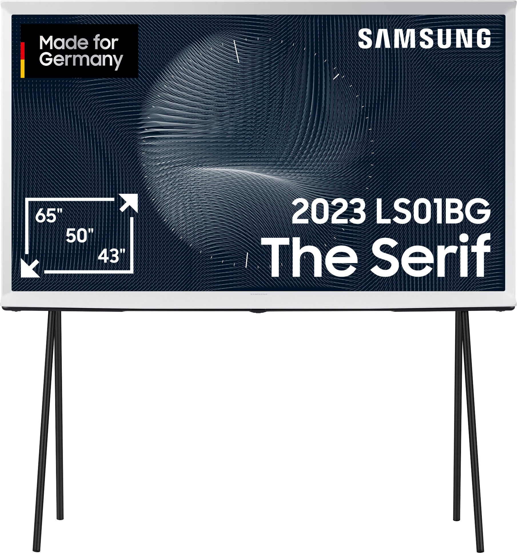 Samsung LED-Fernseher, 125 cm/50 Zoll, Smart-TV-Google TV, Ikonisches Design, Mattes Display, QLED-Bildqualität