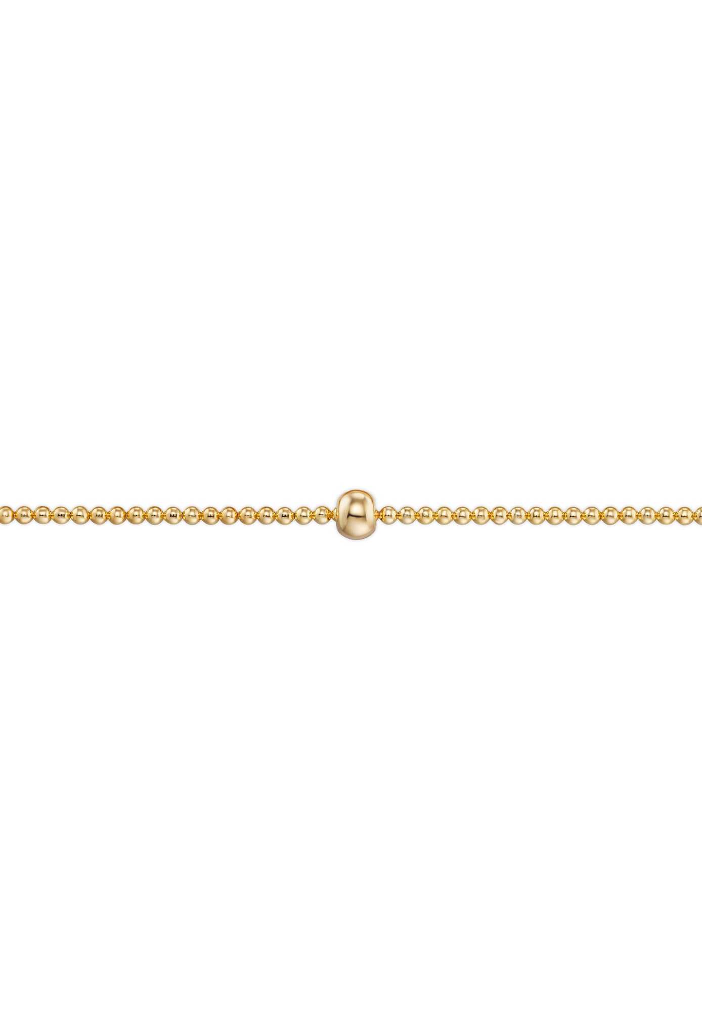ONE ELEMENT Silberarmband »Armband Kugelkette aus 925 Silber Ø 54,0 mm mit Gummiband«