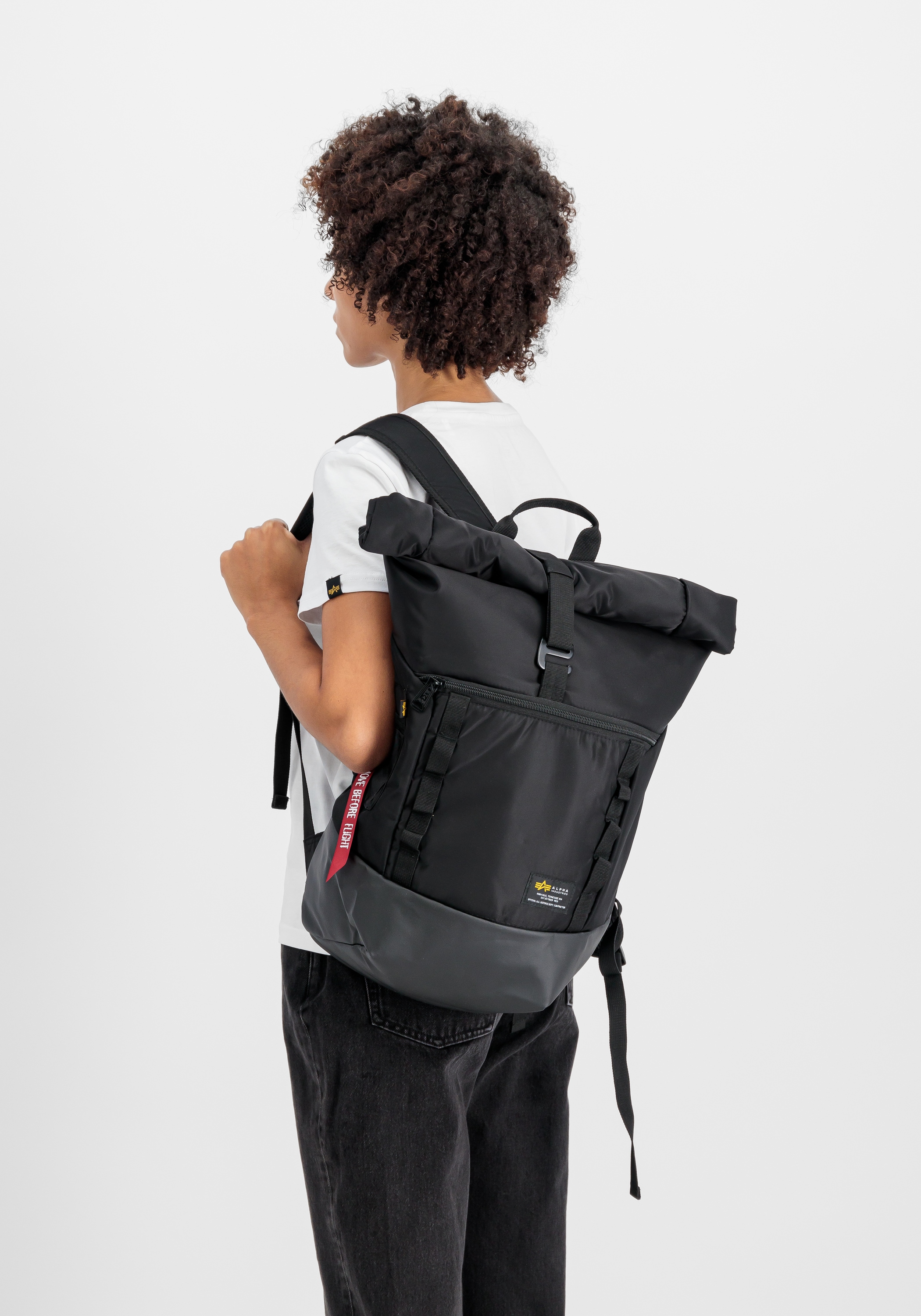 Alpha Industries Daypack »Alpha Industries Accessoires - Bags Crew Roll Top Bag«