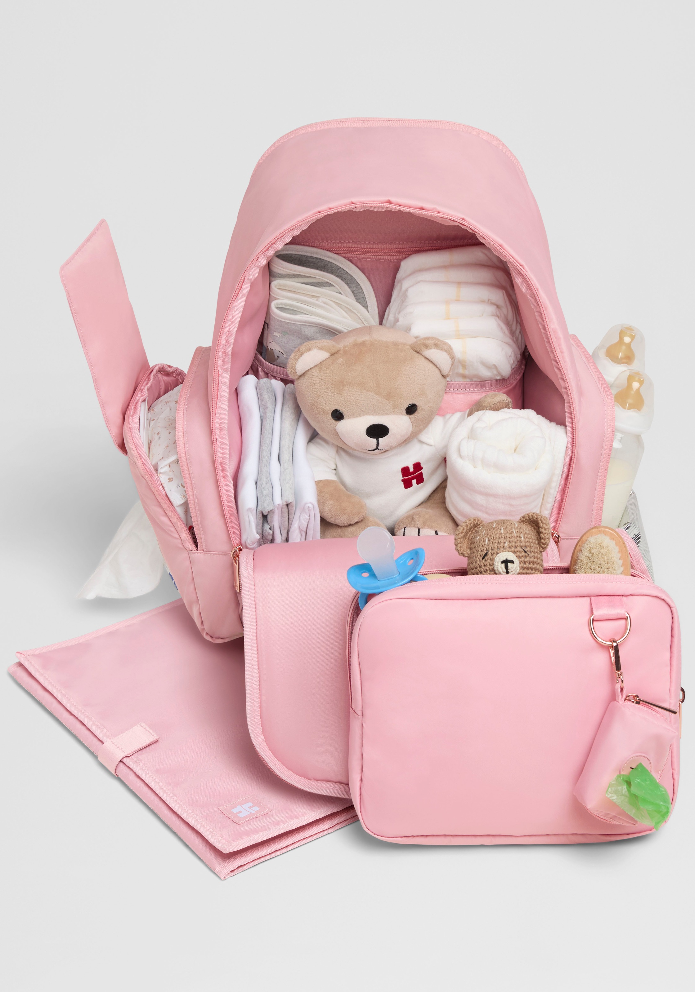 HUGGIES babywear Wickeltasche, inklusive Wickelunterlage, ohne abgebildete Accessories