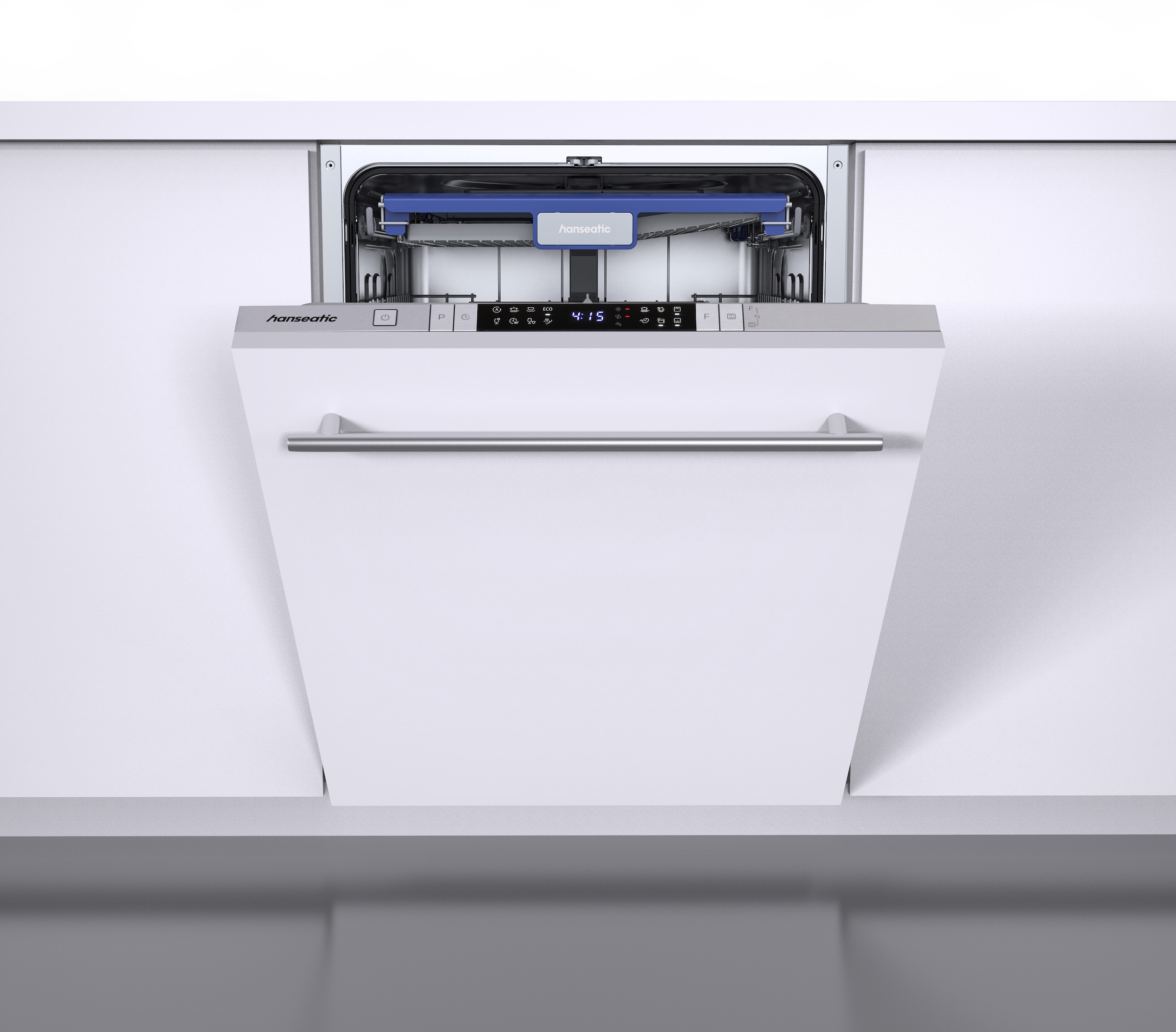 Hanseatic vollintegrierbarer Geschirrspüler »HI6B14B13D« 14 tlg. Maßgedecke vollintegrierbar, für 14 Maßgedecke, mit acht Programmen