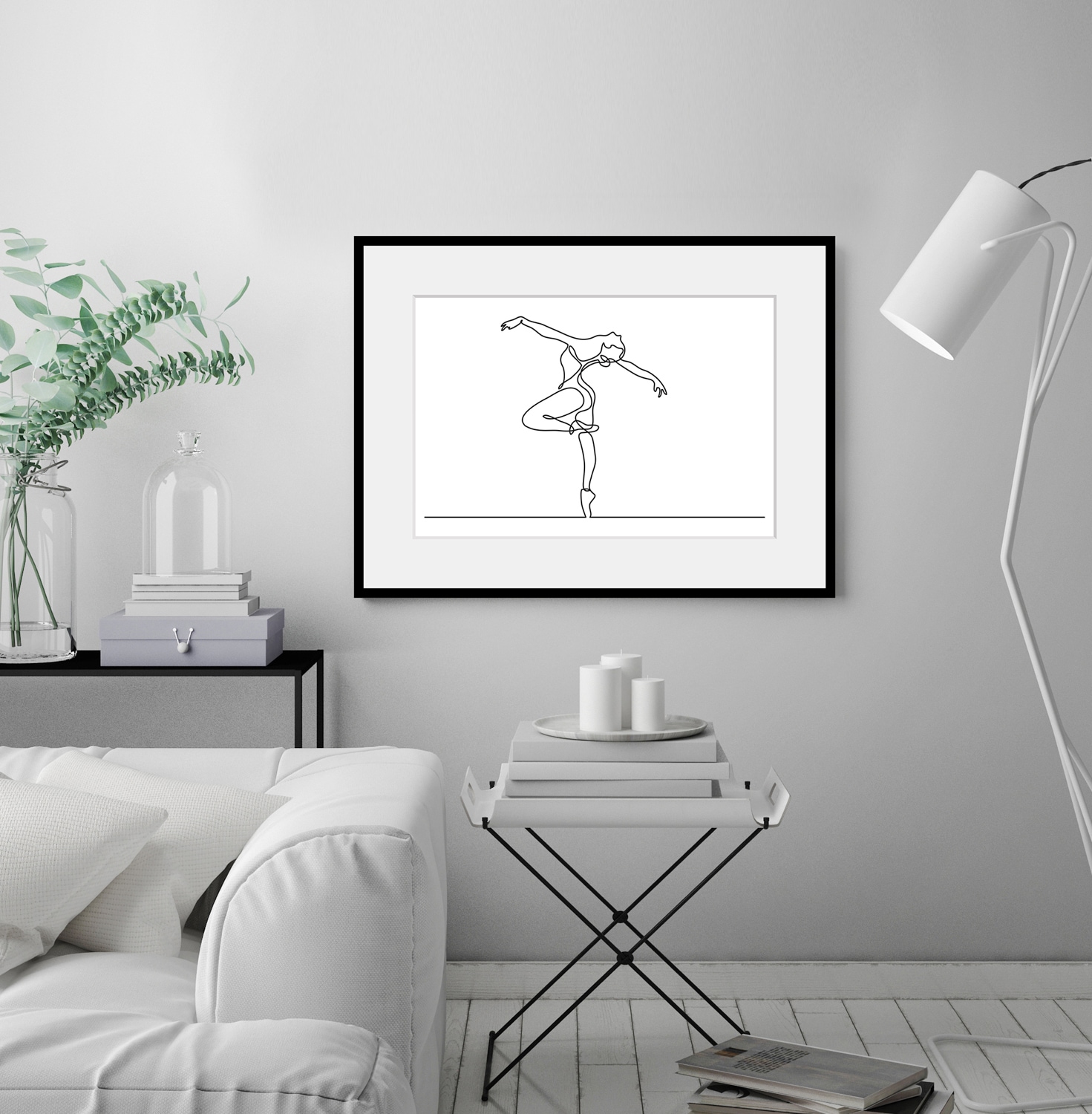 queence Bild »Polina«, Frau, gerahmt, Ballerina, Ballett