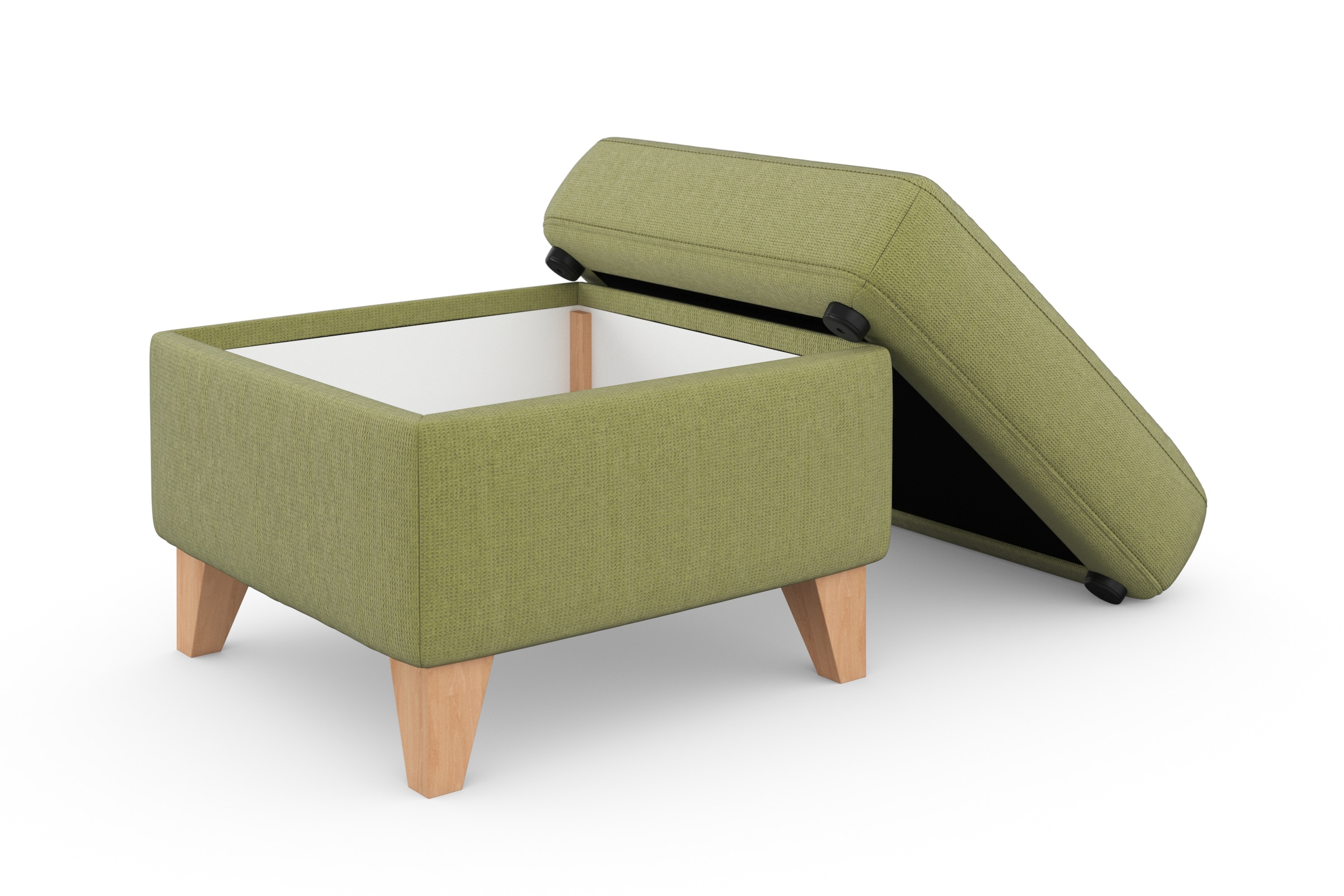 sit&more Stauraumhocker »Visby« Stauraum, auch erhältlich mit Wasser zu reinigendem "Soft clean" Bezug