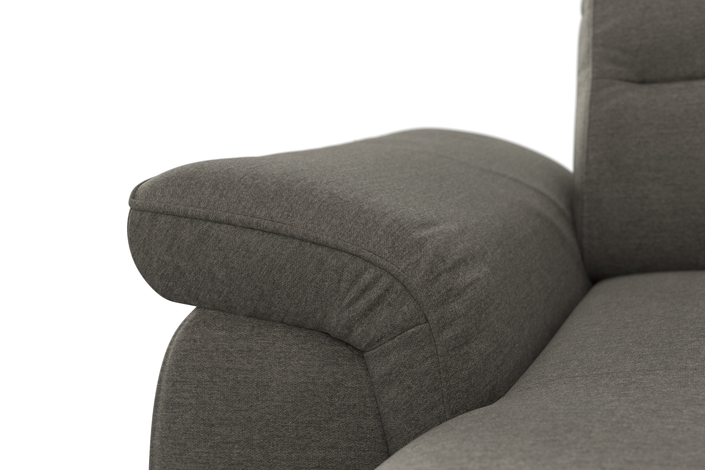sit&more Wohnlandschaft »Sinatra U-Form«, optional mit Kopfteilverstellung und Armteilfunktion, Metallfüße