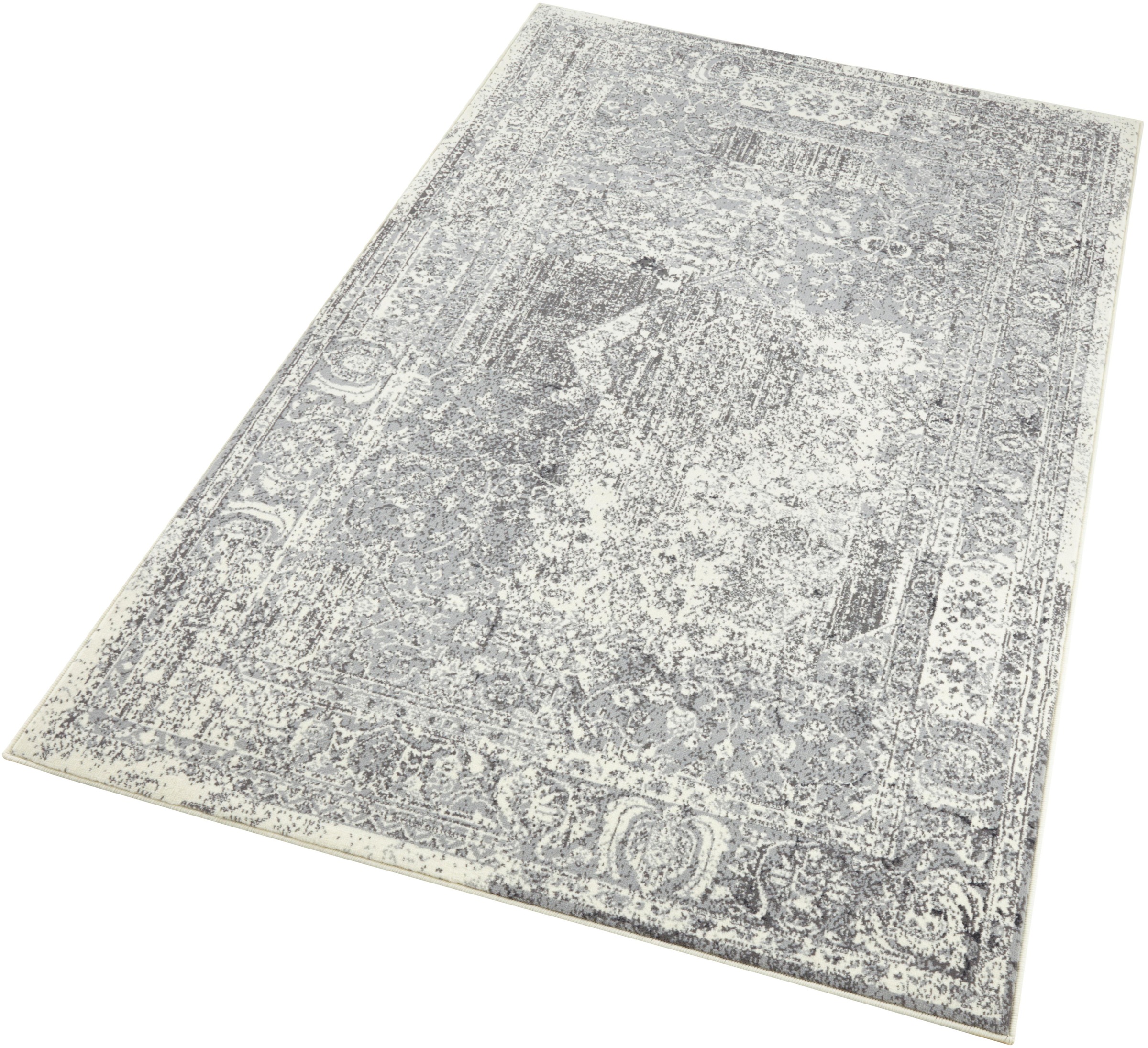 HANSE Home Teppich »Plume«, rechteckig, 9 mm Höhe, Kurzflor, Used-Look, Teppich, Vintage, Esszimmer, Wohnzimmer, Flur