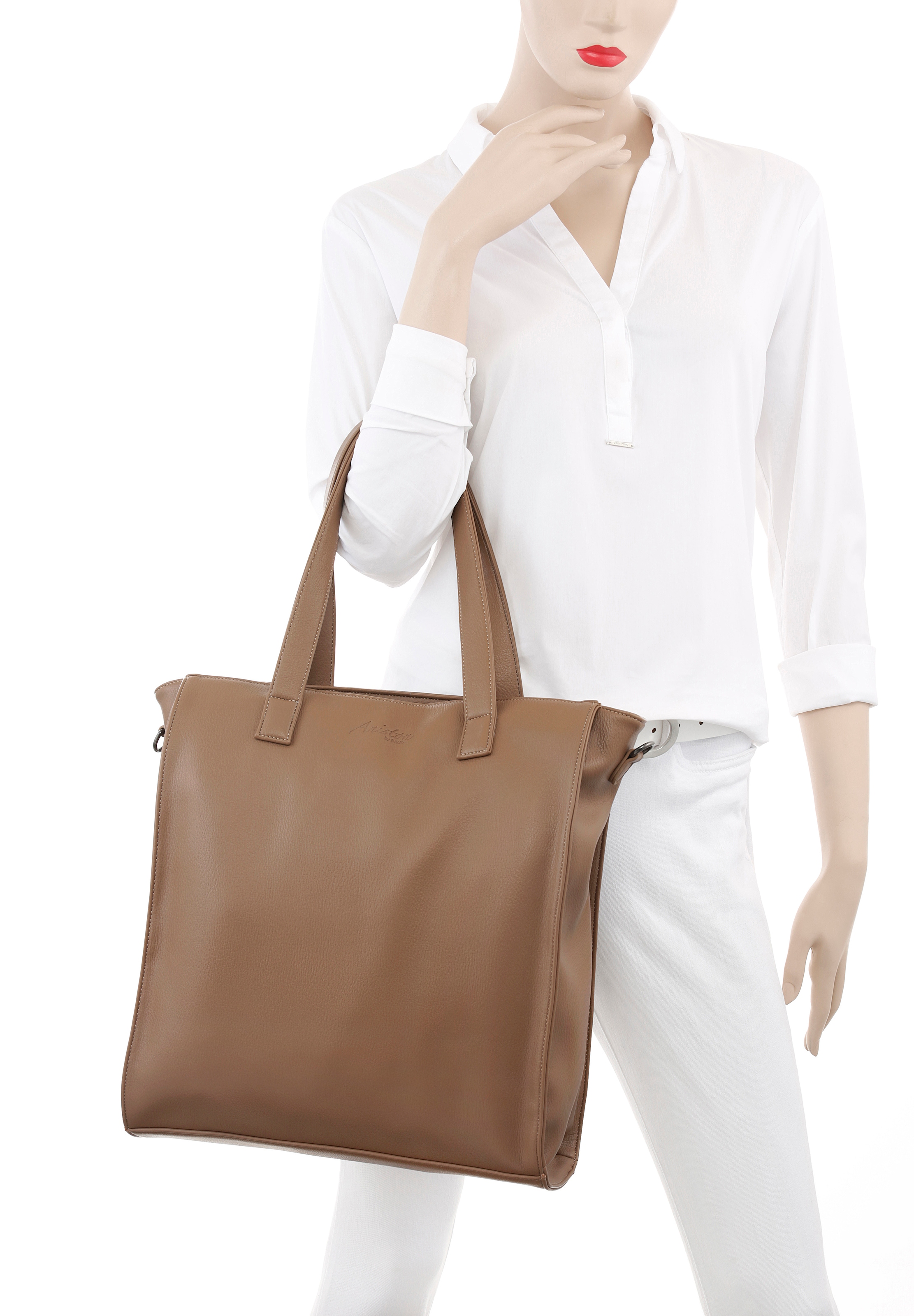 Aniston ACCESSOIRES Shopper »Nynke« Handtasche Umhängetasche Tragetasche