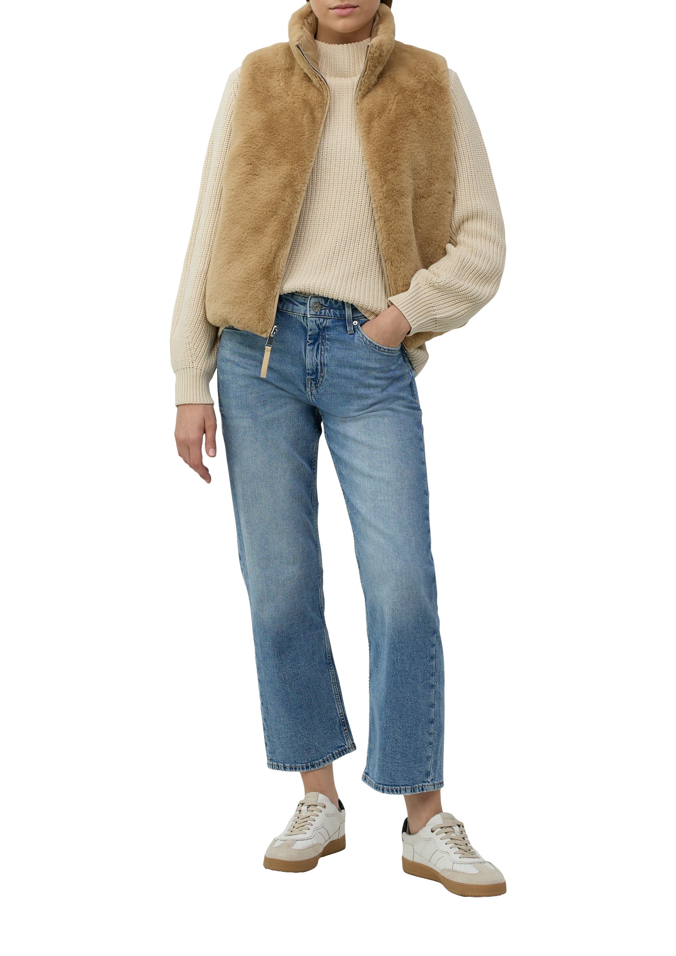 s.Oliver Strickpullover, mit Struktur